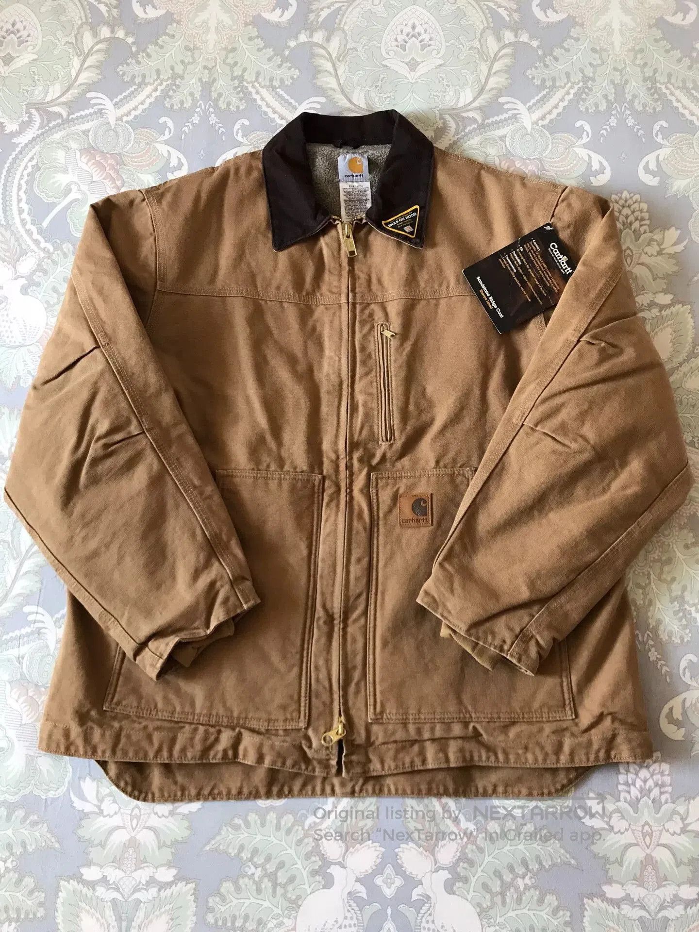 Carhartt Carhartt C61 CML Washed Canvas Jacket. Size US XL / EU 56 / 4 - 1 Thumbnail