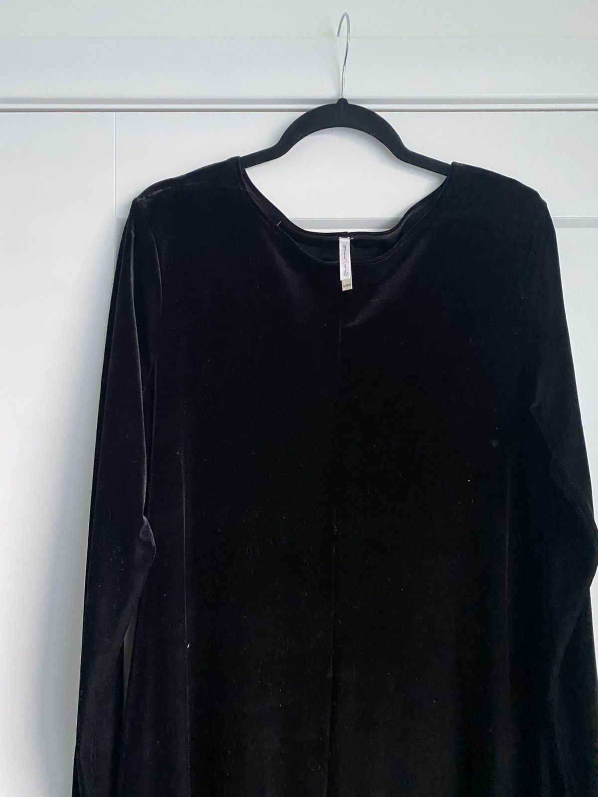 Other White Stag Black Velvet Maxi Dress Long Sleeve XL NWT Size XL / US 12-14 / IT 48-50 - 8 Thumbnail