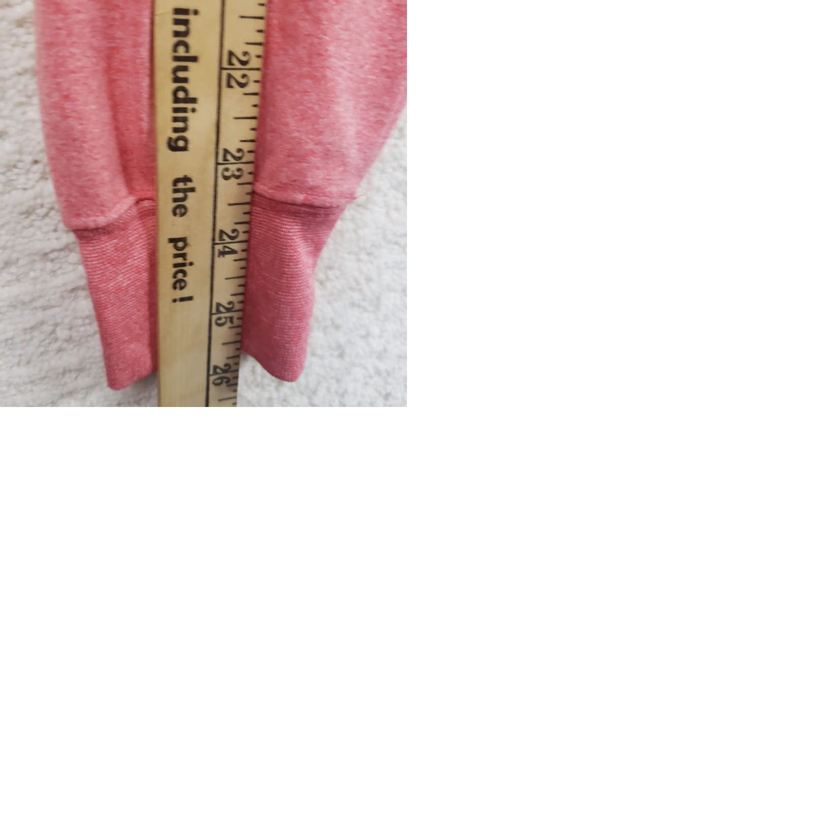 Pinko Turtleson Mens M 1/4 Zip Pullover Sweater Heathered Pink Coral Spring Island SC Size US M / EU 48-50 / 2 - 11 Thumbnail