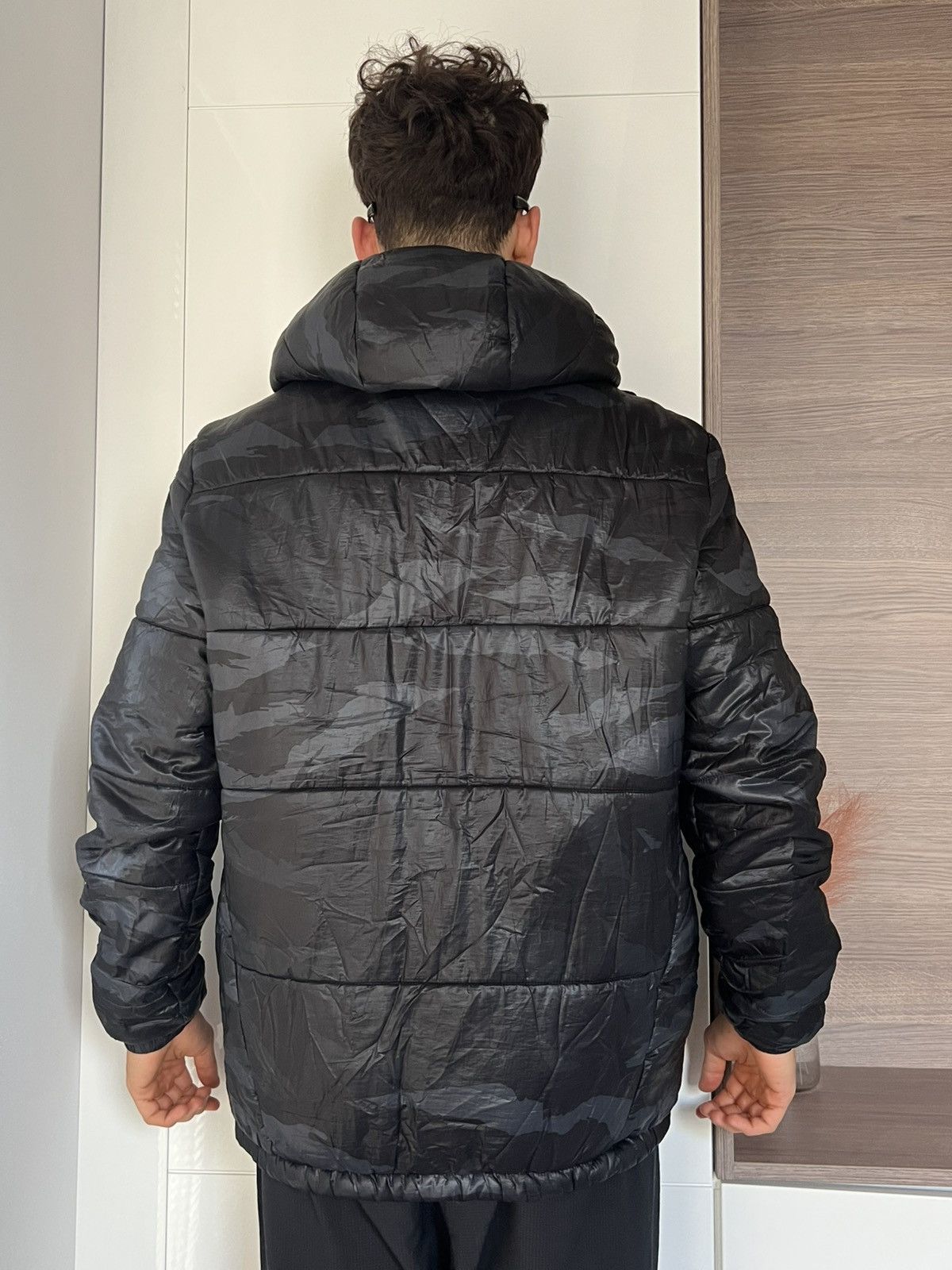 Jordan Brand × Nike ‼️Jordan By Nike Air Camo Puffer Regular Down Jacket ‼️ Size US M / EU 48-50 / 2 - 6 Thumbnail