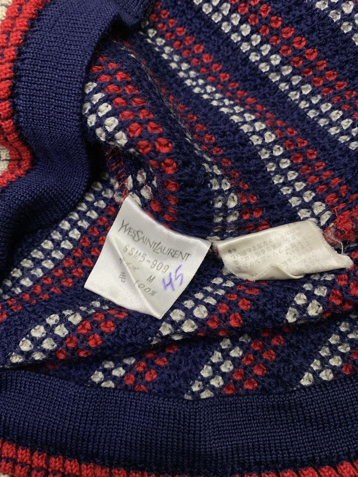 Yves Saint Laurent Vintage YvesSaintLaurent Knitwear Size M / US 6-8 / IT 42-44 - 5 Thumbnail