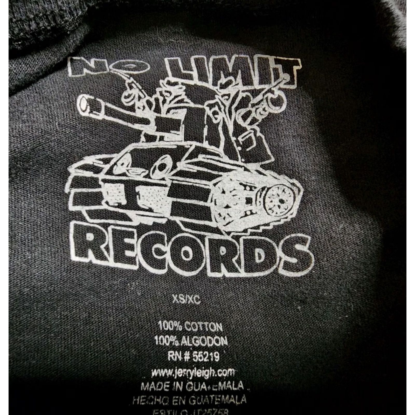 Vintage Snoop Dogg No Limit Records T Shirt Mens XS Black Graphic Print Crew Neck Short Sleeve Hip Hop Streetwear 2020s Vintage: No Size US XS / EU 42 / 0 - 5 Thumbnail