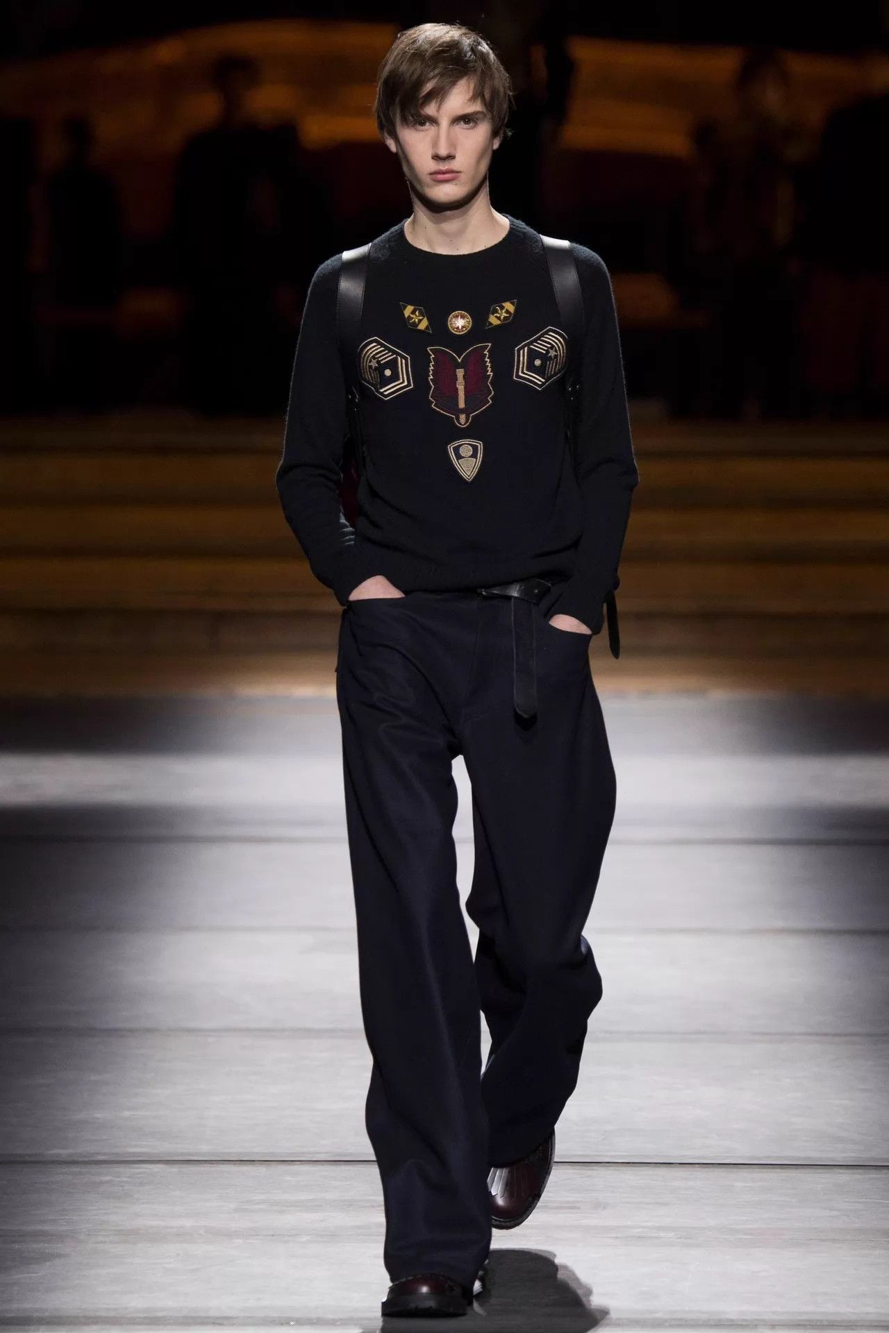 Dries Van Noten Dries Van Noten F/W16 Badge Hoodie Size US S / EU 44-46 / 1 - 7 Thumbnail