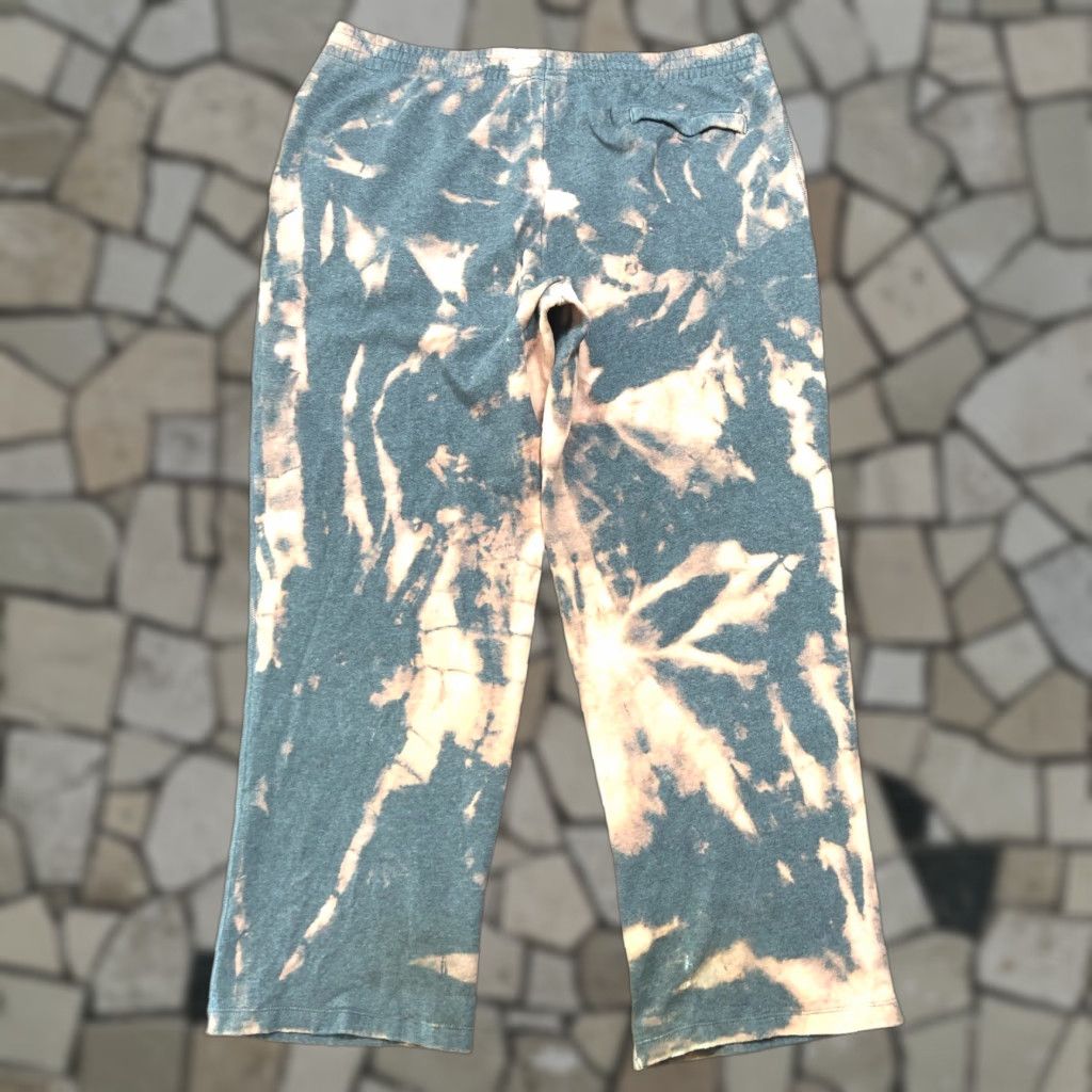 Nike VINTAGE Nike Sweatpants Gray Mens 2XL Drawstring Tie Dye Pockets 90s Athleisure Jeans? Size US 39 - 1 Thumbnail
