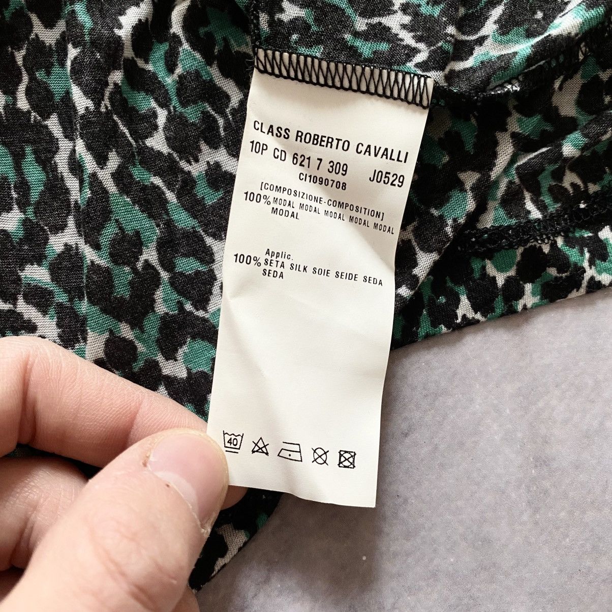 Roberto Cavalli Rare Class Roberto Cavalli Oversized T-shirt Jersey Size M / US 6-8 / IT 42-44 - 10 Thumbnail