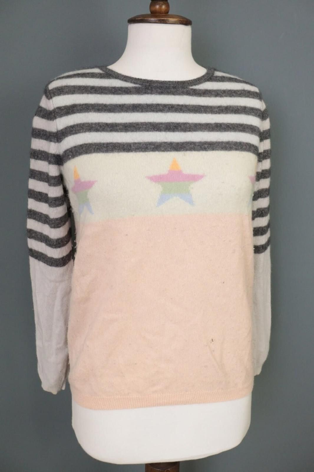 Designer Princess Goes Hollywood Multicolor Knit Sweater Size 40 Size M / US 6-8 / IT 42-44 - 4 Thumbnail