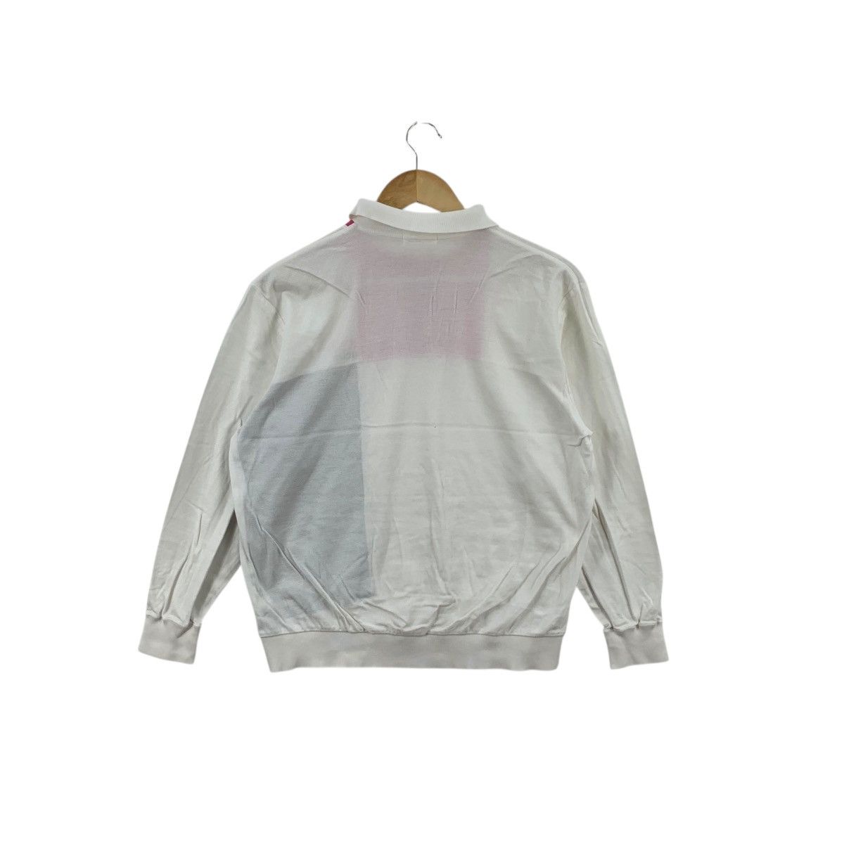 Hanae Mori Vintage HANAE MORI PARIS Golf Collection Polo Tee Shirt Top Size L / US 10 / IT 46 - 6 Thumbnail