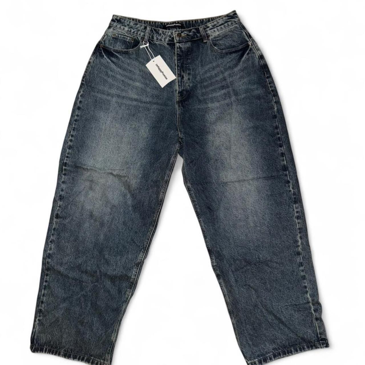 Other IMHAPPYPROMISE BLUE DENIM JEANS SIZE 36" Size US 36 / EU 52 - 2 Thumbnail