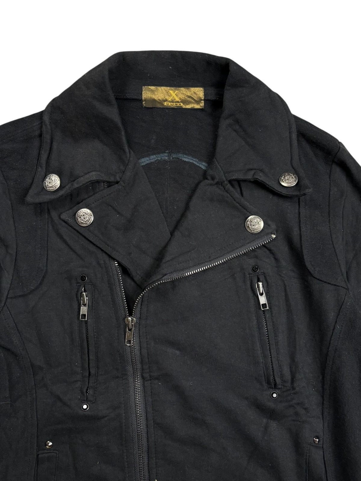 JACKROSE 2000s XFRM - Vkei Style Skull Transform Rider Jacket Size US M / EU 48-50 / 2 - 6 Thumbnail