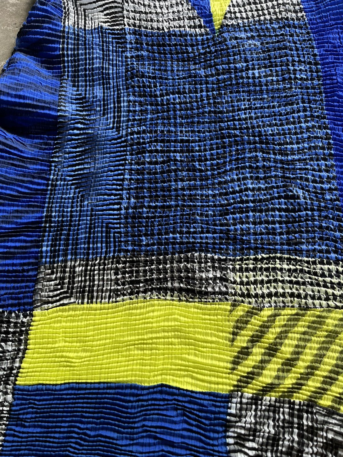 Pleats Please Issey Miyake 🔥issey miyake pleats please wrinkles multicolour dress Size ONE SIZE - 6 Thumbnail