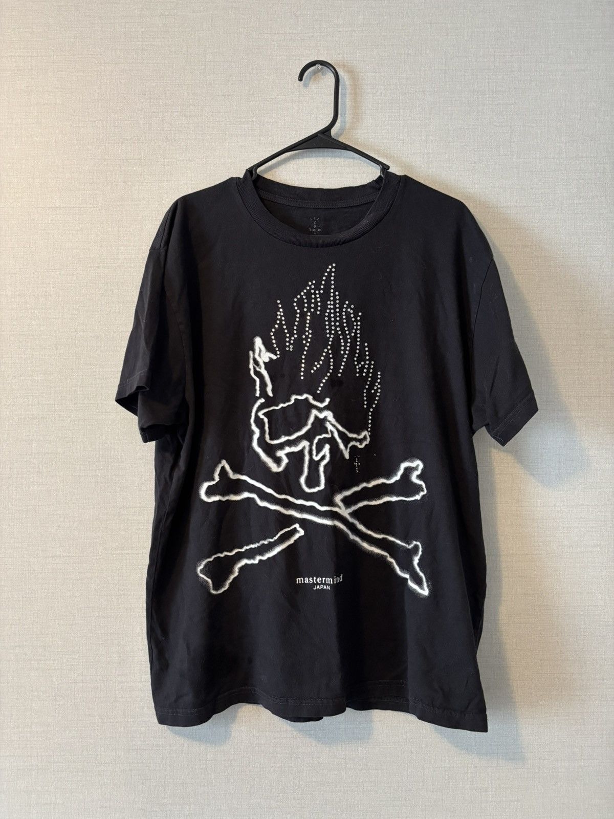 Mastermind Japan Mastermind x Cactus Jack Rhinestone Skull Tee
