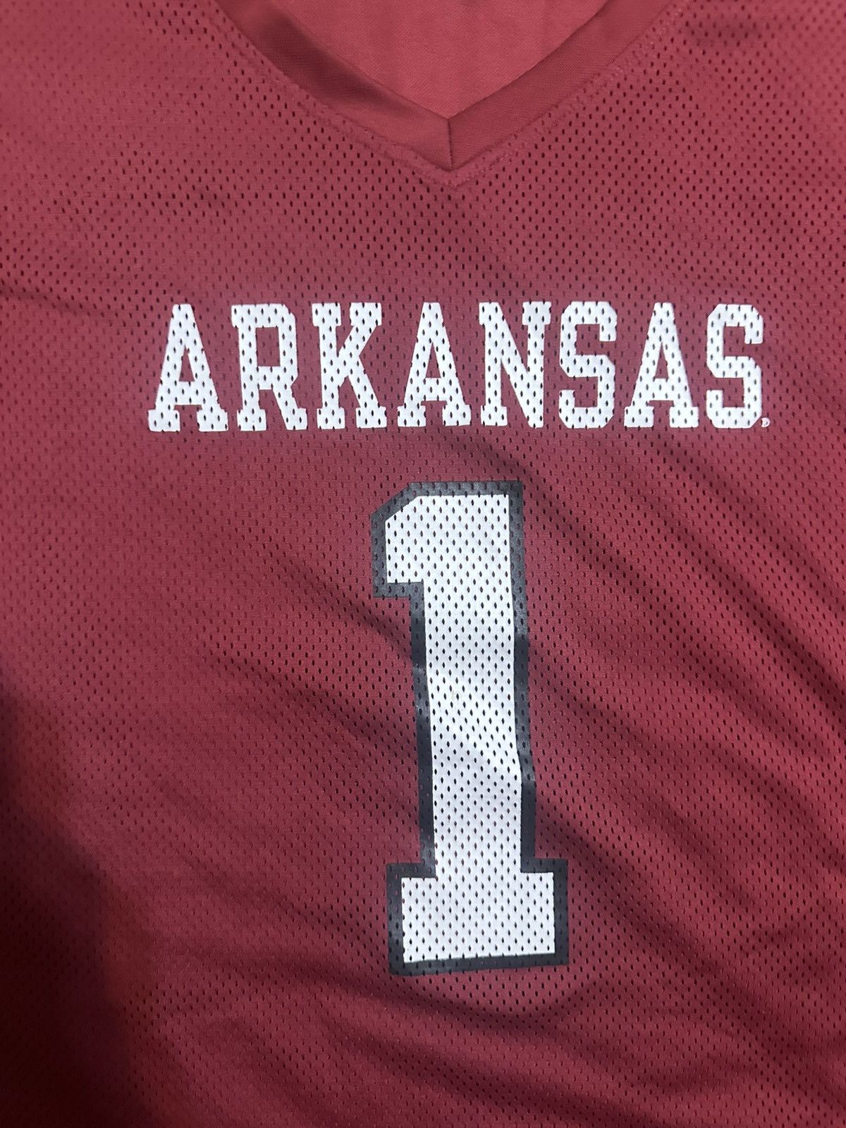 NCAA Vintage NCAA Arkansas Razorback jersey 00s size 2XL Size US XXL / EU 58 / 5 - 2 Thumbnail