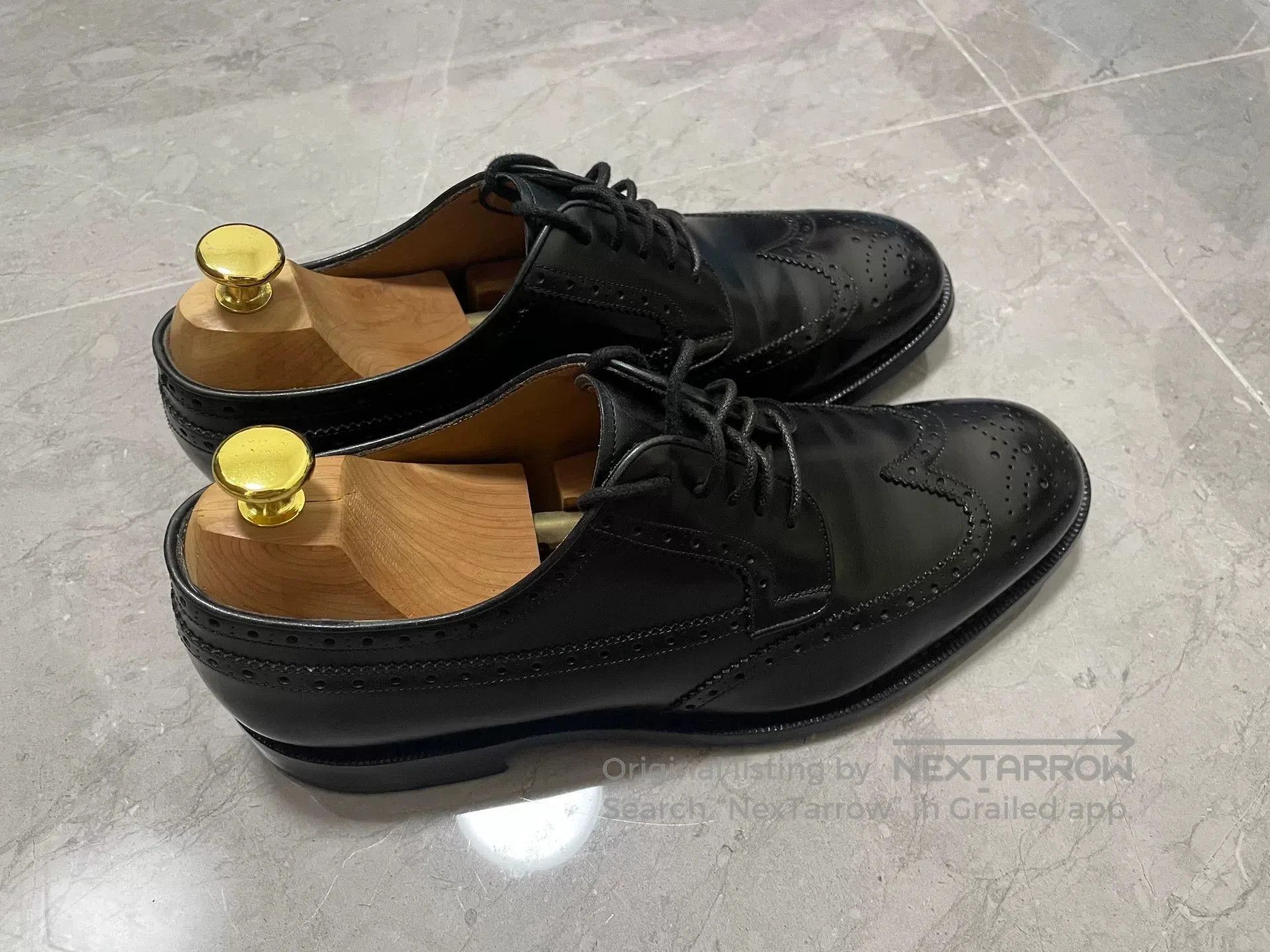 Salvatore Ferragamo Ferragamo Tramezza Men's Leather Shoes. Size US 8.5 / EU 41-42 - 2 Thumbnail
