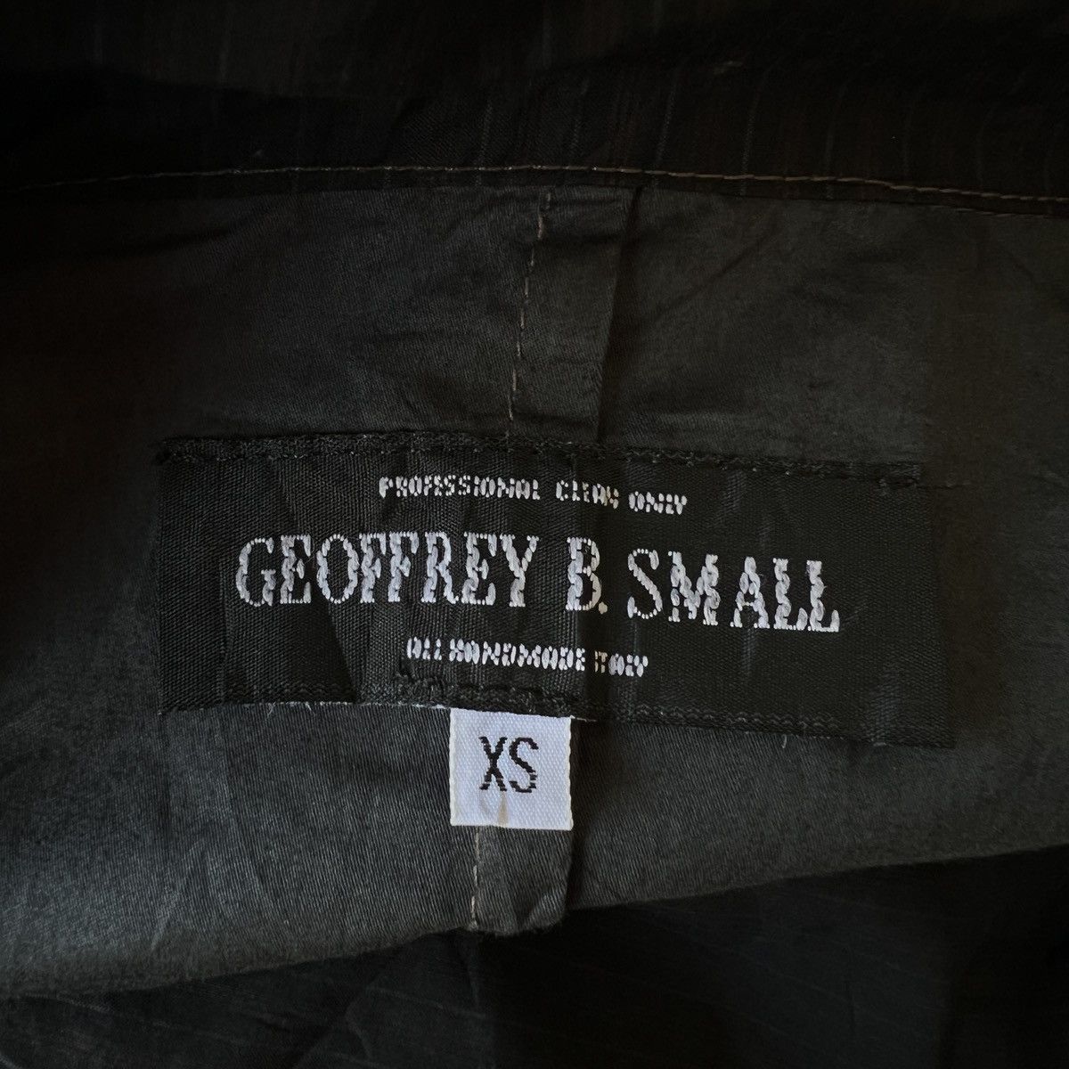 Geoffrey B. Small Geoffrey B. small Remake Jacket All Handmade Italy Size US XS / EU 42 / 0 - 14 Thumbnail