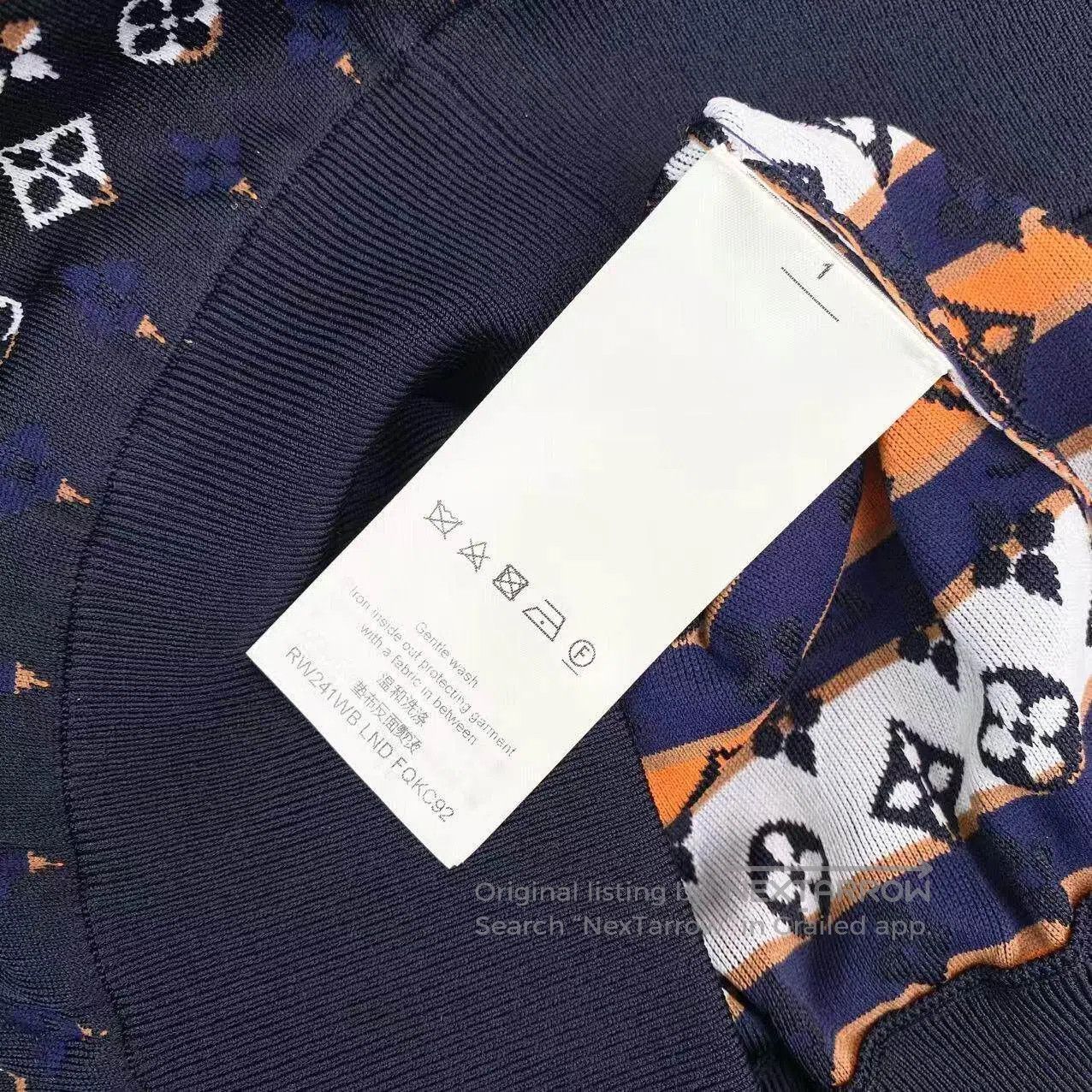 Louis Vuitton Louis Vuitton 24SS logo-embossed crew neck concealed butto Size S / US 4 / IT 40 - 4 Thumbnail