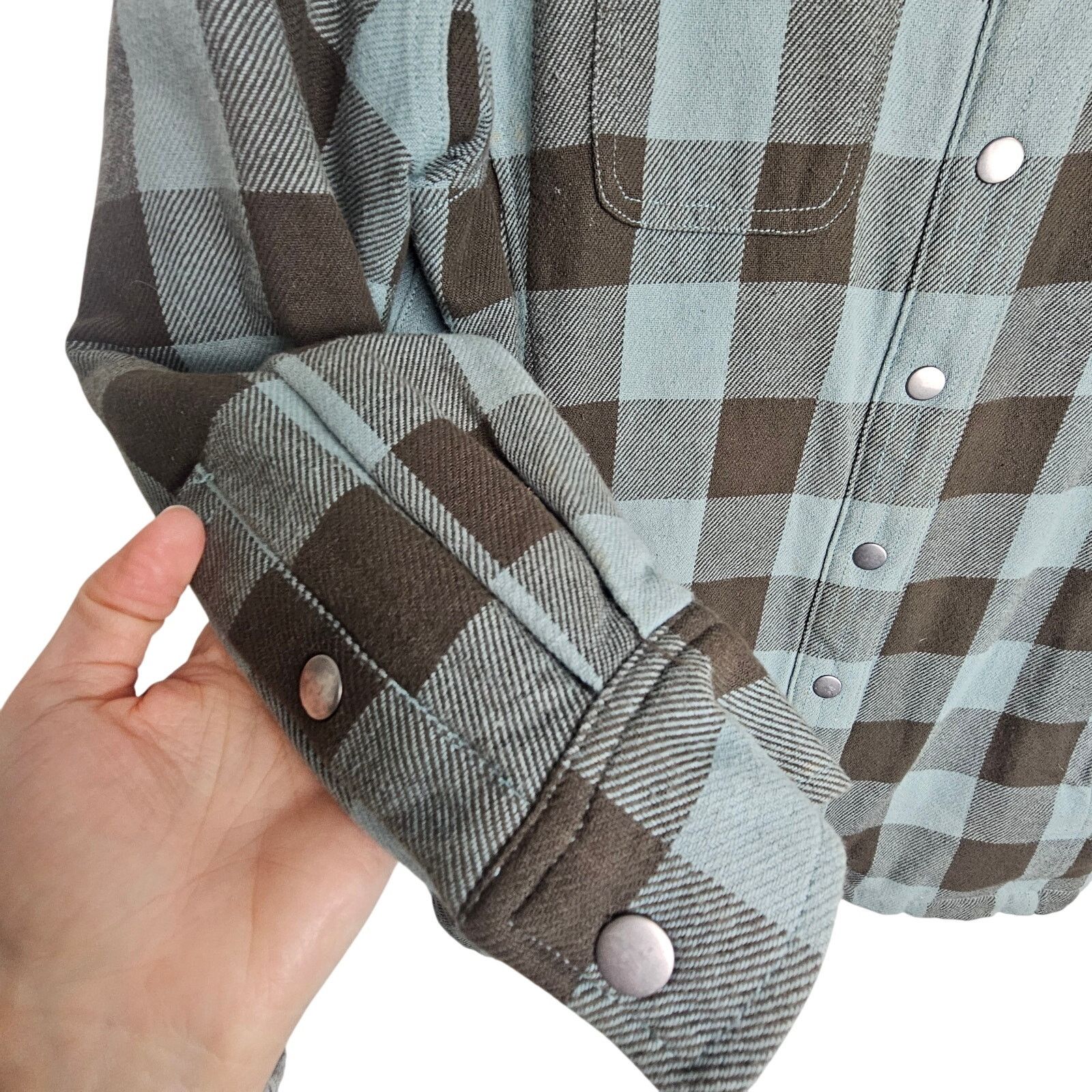Duluth Trading Company Duluth Trading Co Women Flannel Shacket M Gorpcore Outdoor Size M / US 6-8 / IT 42-44 - 4 Thumbnail