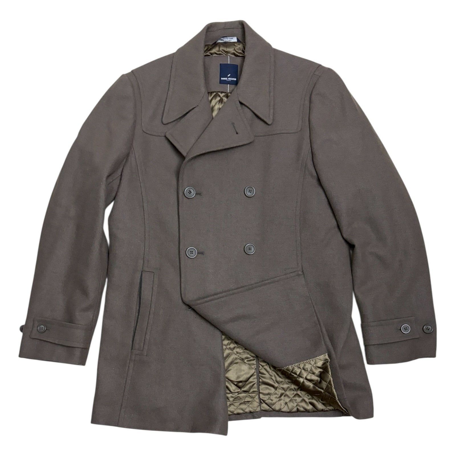Daniel Hechter DANIEL HECHTER Designer Business Casual Pea Coat Mens Small Size US S / EU 44-46 / 1 - 1 Thumbnail