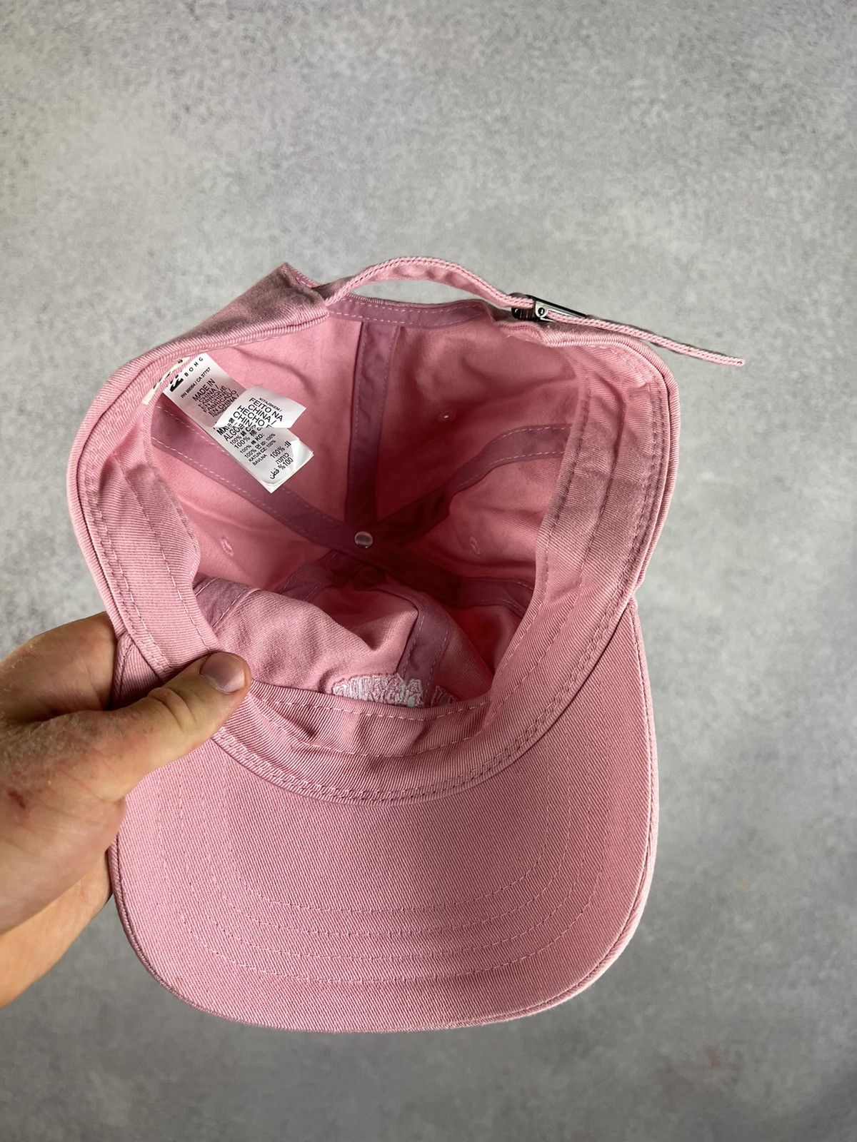 Billabong Vintage Billabong Logo Pink Cap Hat Surfstyle Size ONE SIZE - 6 Thumbnail