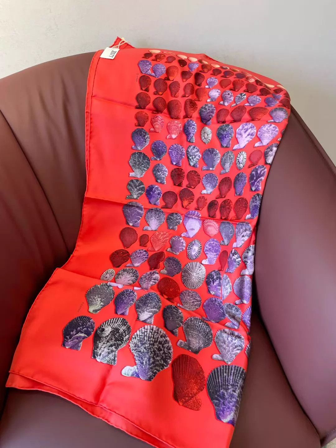 Hermes Hermès Shell Scarf 90x90 New Size ONE SIZE - 4 Thumbnail