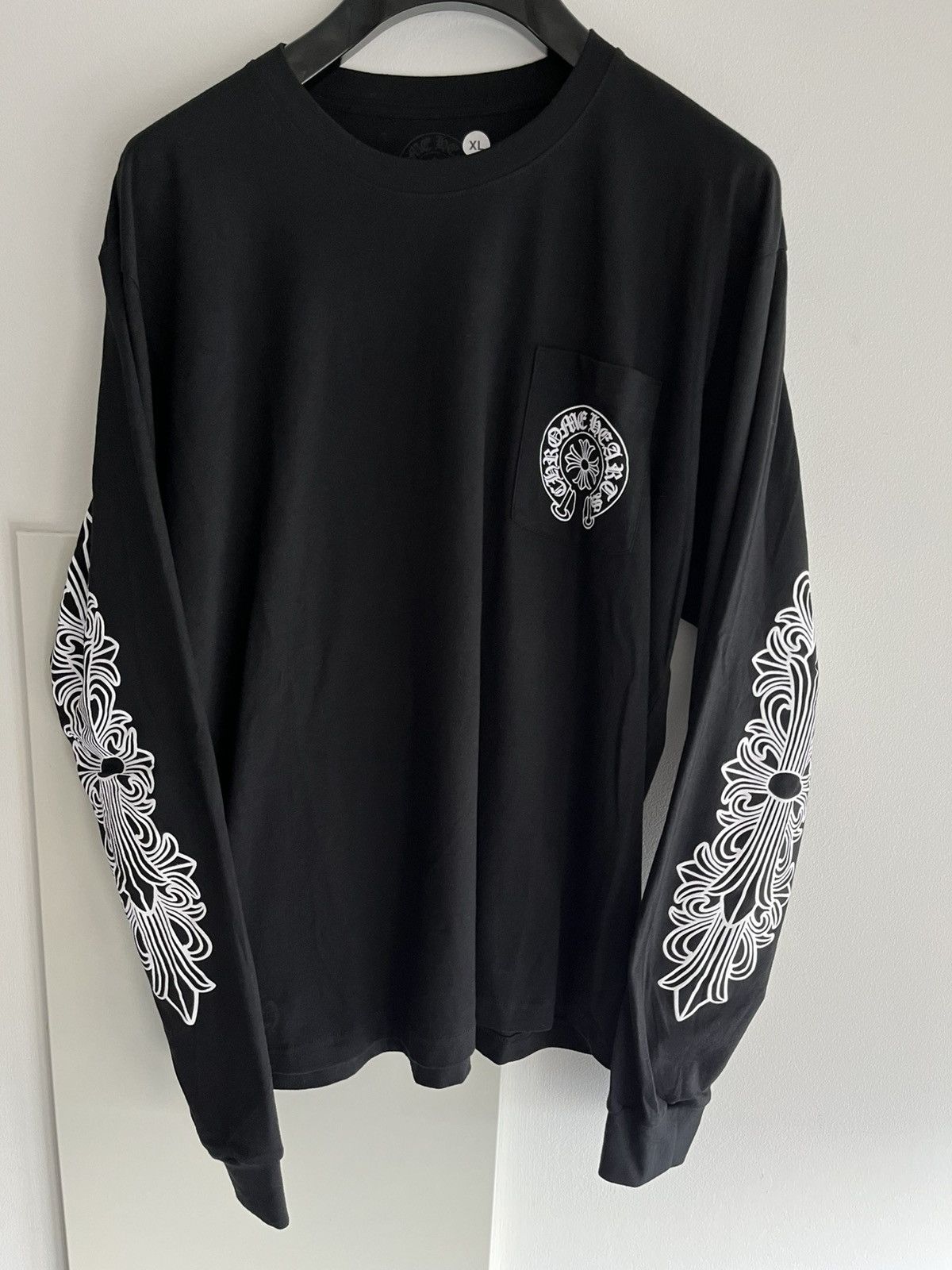 Chrome Hearts Brand NEW Chrome Hearts Miami Logo Shirt Long Sleeve Size US XL / EU 56 / 4 - 18 Thumbnail