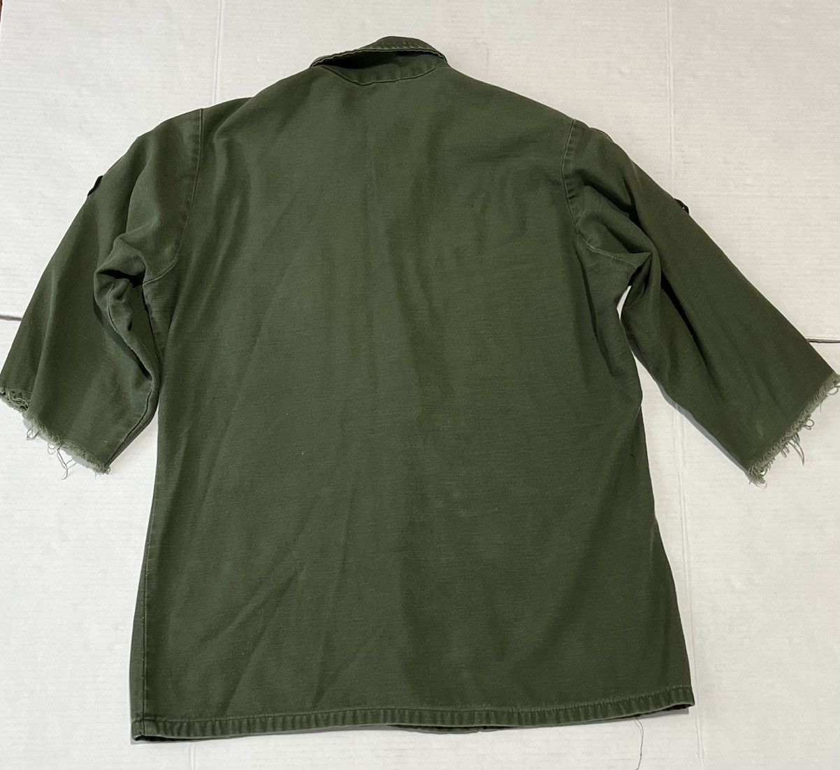 Other Vintage Vietnam War Us Army Shirt Green Og 107 Compact Size US M / EU 48-50 / 2 - 2 Thumbnail