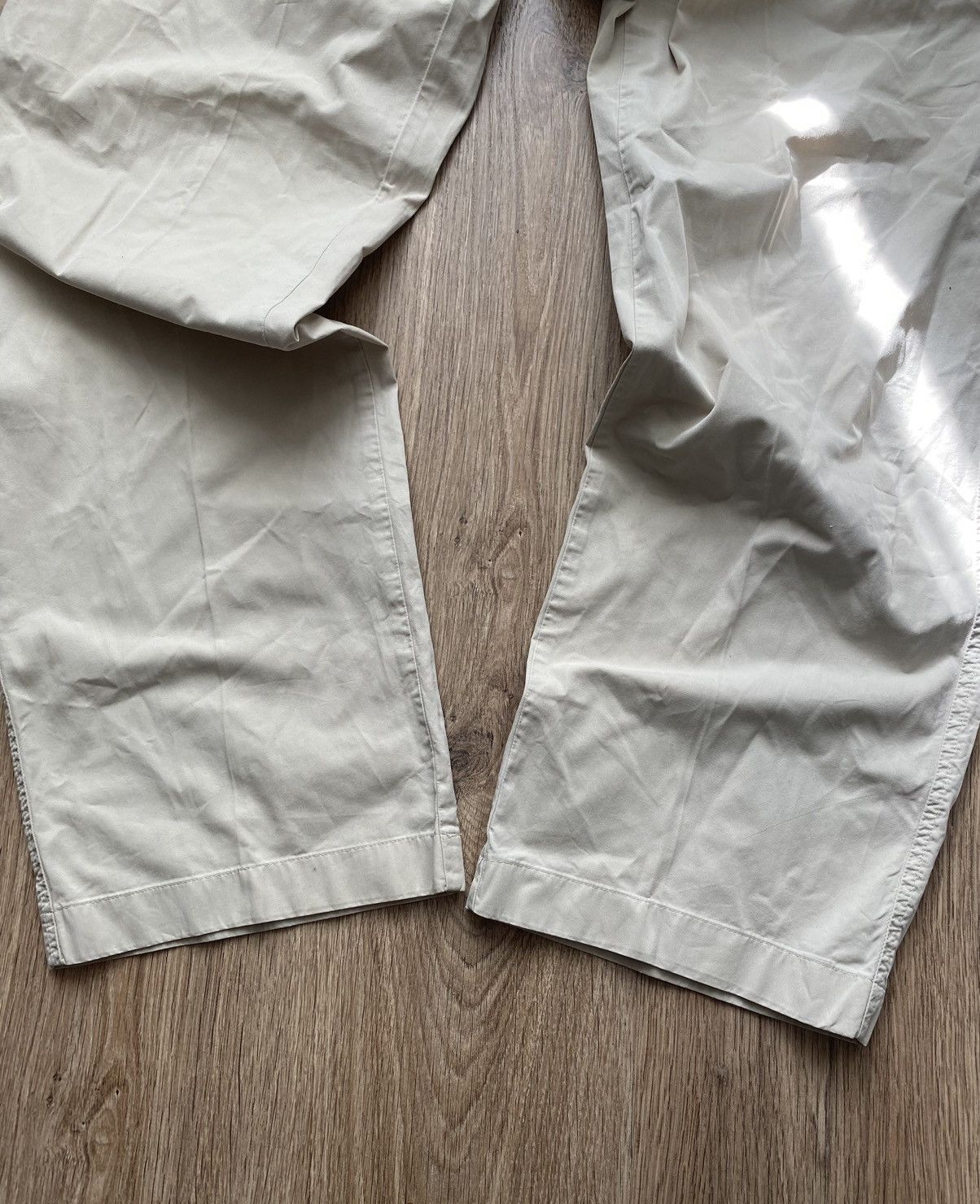 C.P. Company × Vintage Vintage C.P. Company by Massimo Osti baggy beige pants Size US 38 / EU 54 - 9 Thumbnail