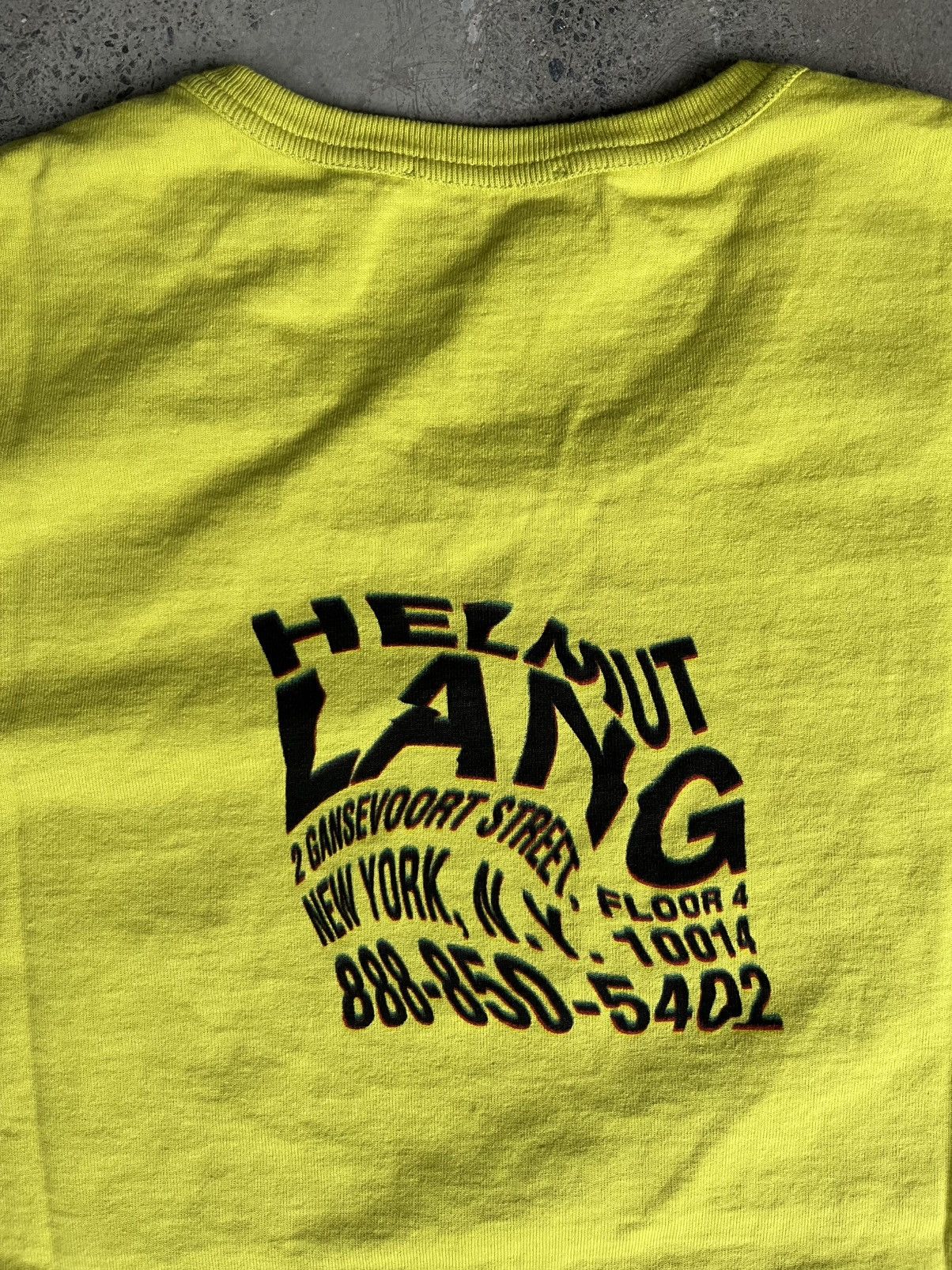 Helmut Lang helmut lang graphic tee Size US L / EU 52-54 / 3 - 3 Thumbnail