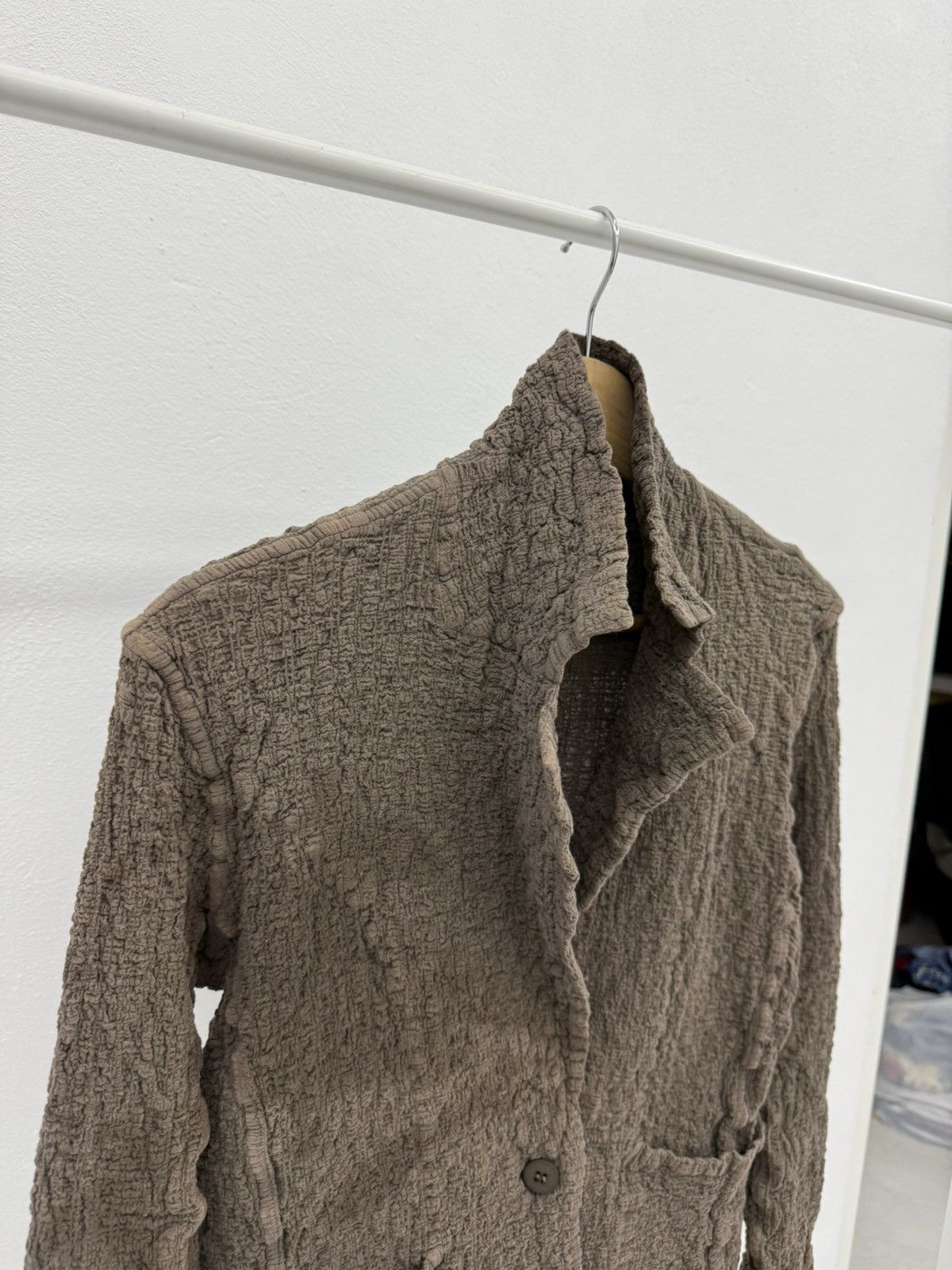 Issey Miyake Issey Miyake "me" Cauliflower Blazer Jacket Size S / US 4 / IT 40 - 4 Thumbnail