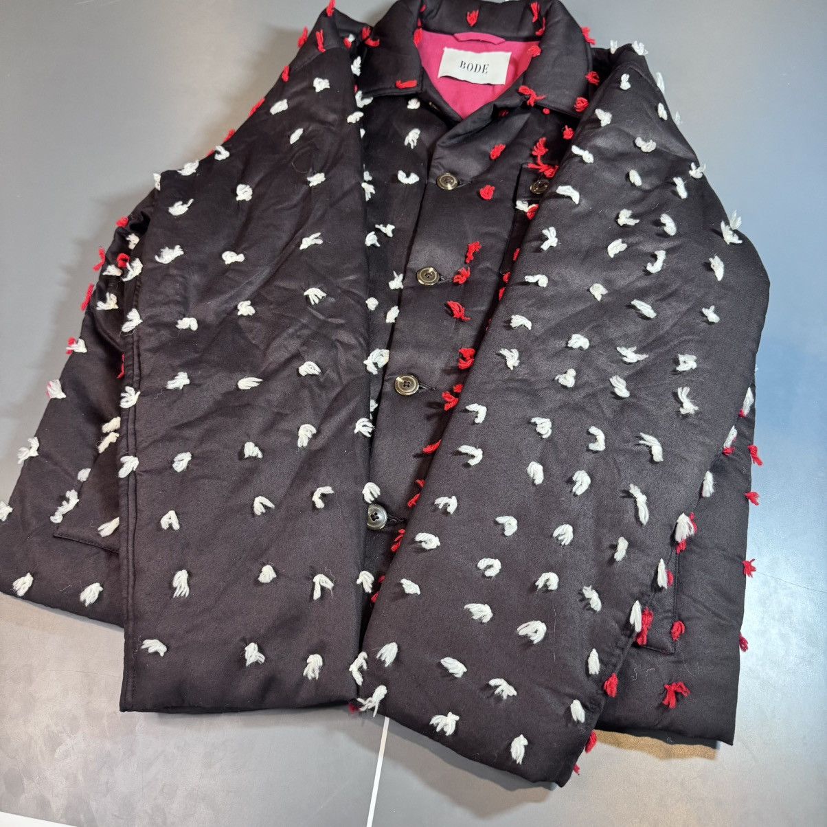 Bode Bode Duo Handtie Quilt embellished Jacket M/L Size US M / EU 48-50 / 2 - 7 Thumbnail