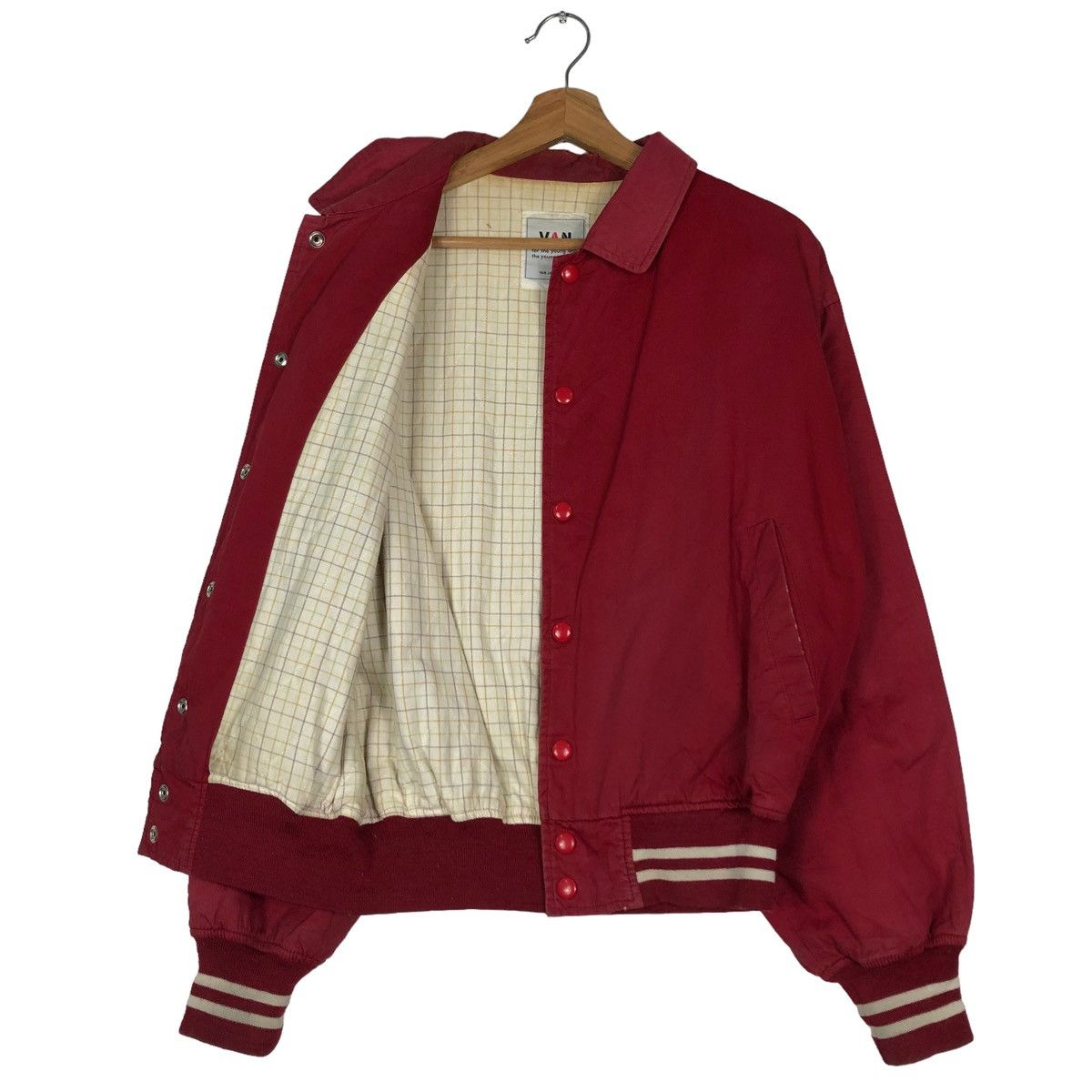 Japanese Brand 🔥VINTAGE BOMBER JACKET VAN JAC JAPAN ISSEY MIYAKE BIG LOGO Size US M / EU 48-50 / 2 - 11 Thumbnail