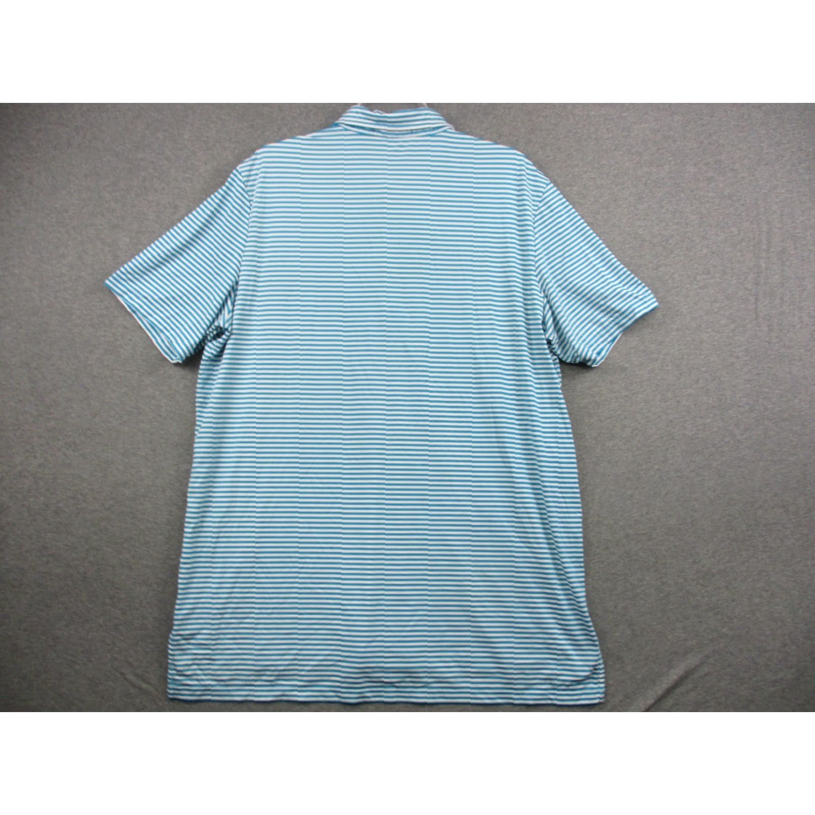 RLX Ralph Lauren VINTAGE RLX Ralph Lauren Polo Shirt XL Blue Stripe Stretch Mens Shirt XL Blue Stripe Polo RLX Ralph Lauren Size US XL / EU 56 / 4 - 7 Thumbnail