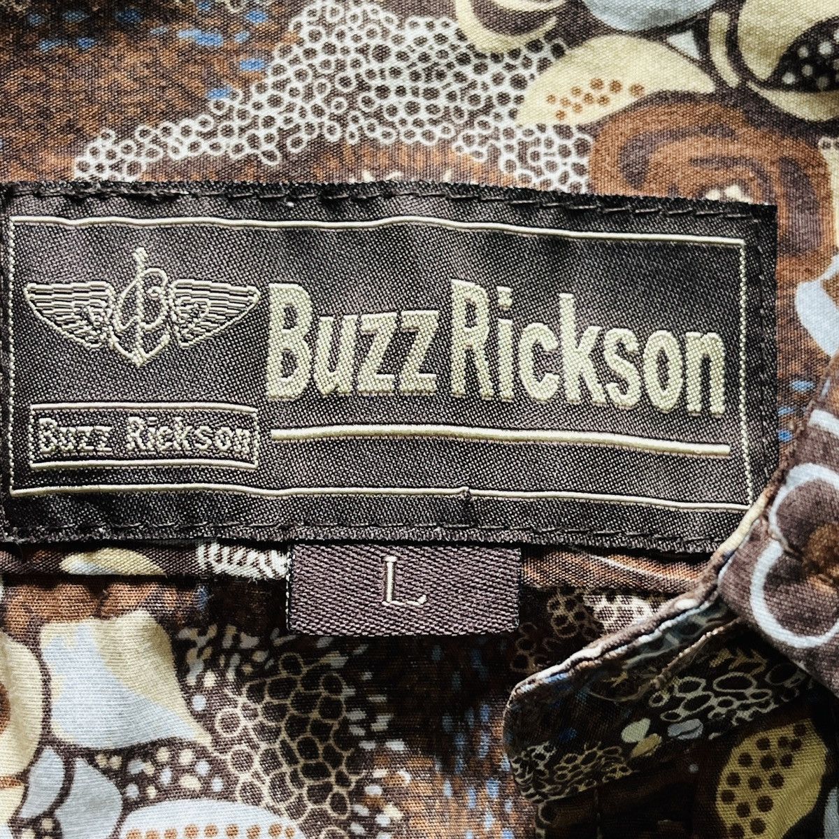 Buzz Rickson's × Vintage Buzz Rickson Shirts Floral Buttons Up Size US L / EU 52-54 / 3 - 17 Thumbnail