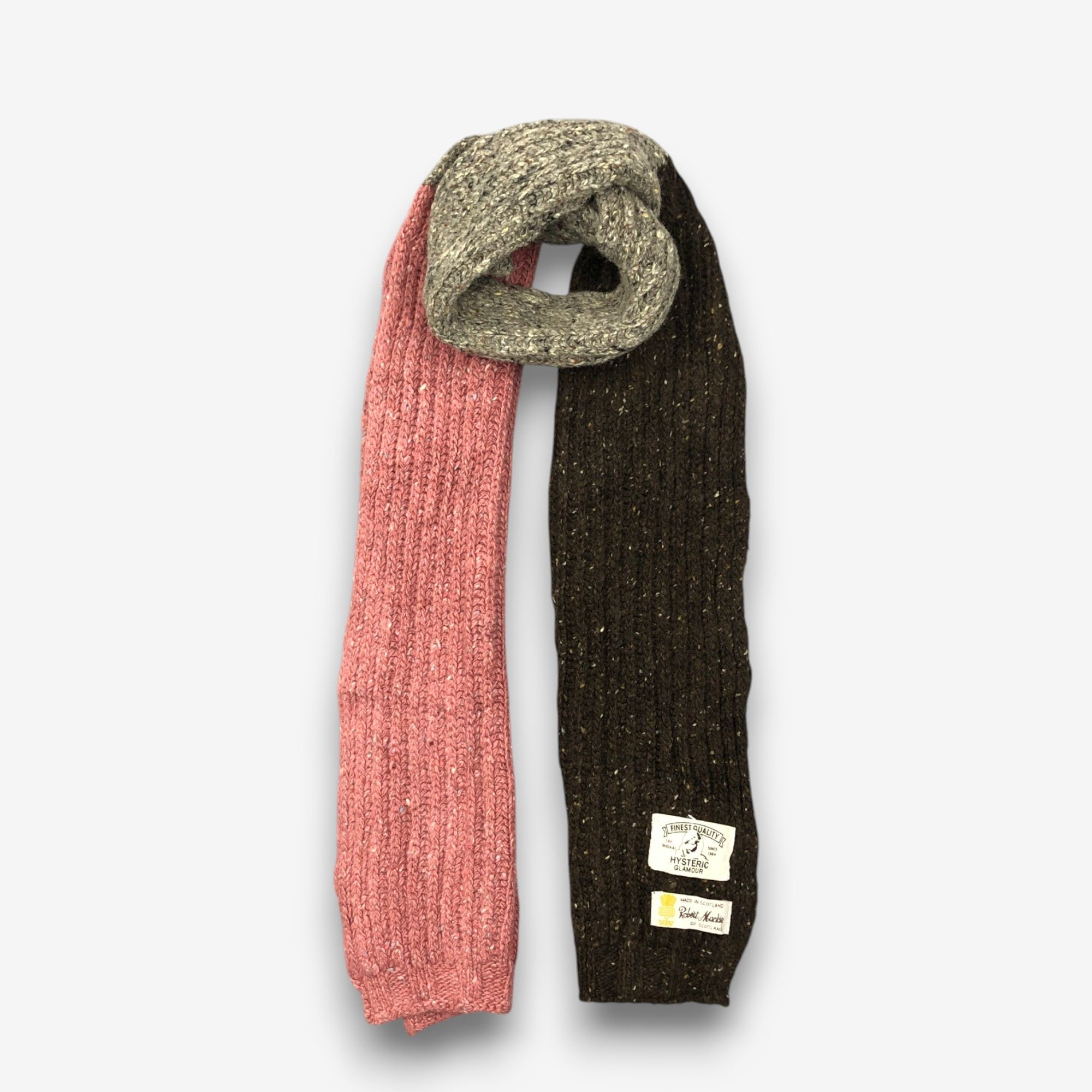 Hysteric Glamour Vintage Hysteric Glamour Scarf Muffler Wool Knit Scarves Size ONE SIZE - 1 Thumbnail