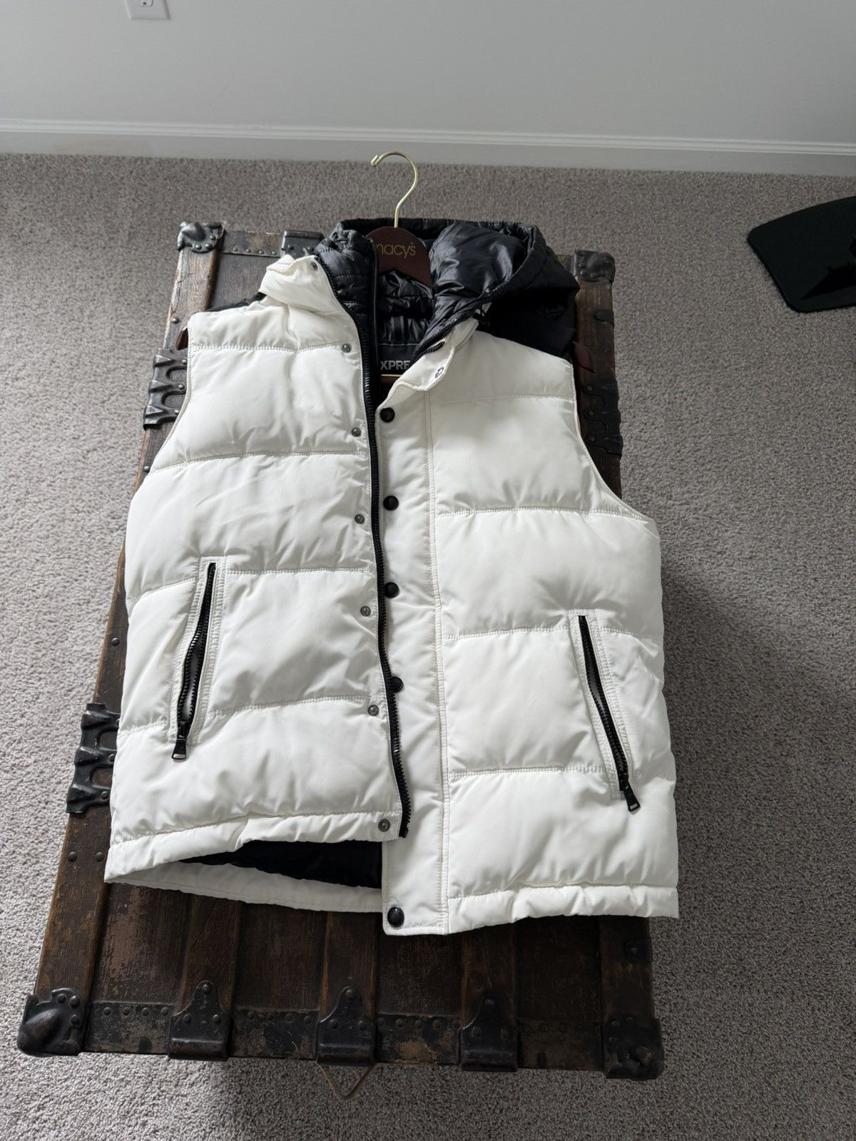 Express Black White Express Vest Size US M / EU 48-50 / 2 - 1 Thumbnail