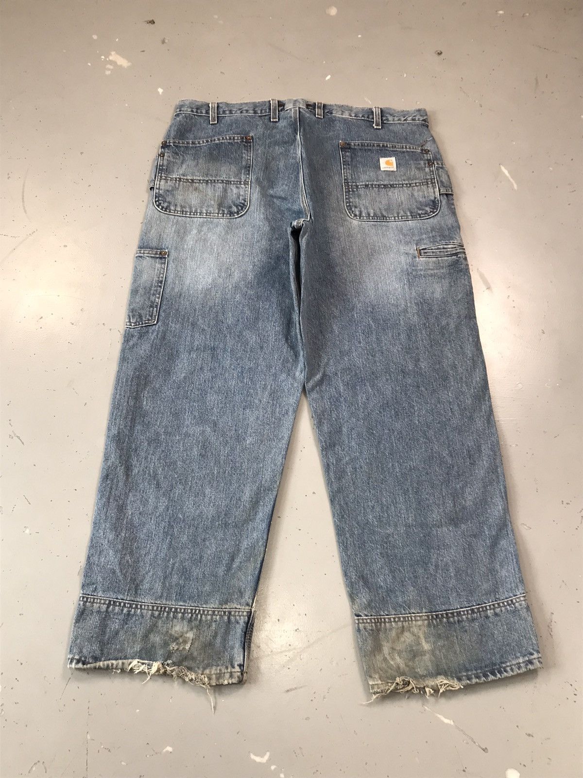 Carhartt Vintage Carhartt B193 LVN dusty double knee denim Size US 42 / EU 58 - 2 Thumbnail