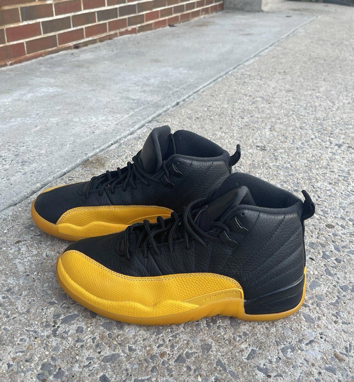 Designer Nike Air Jordan 12 Retro University Gold 2020 US Men Sz 8.5 Size US 8.5 / EU 41-42 - 5 Thumbnail