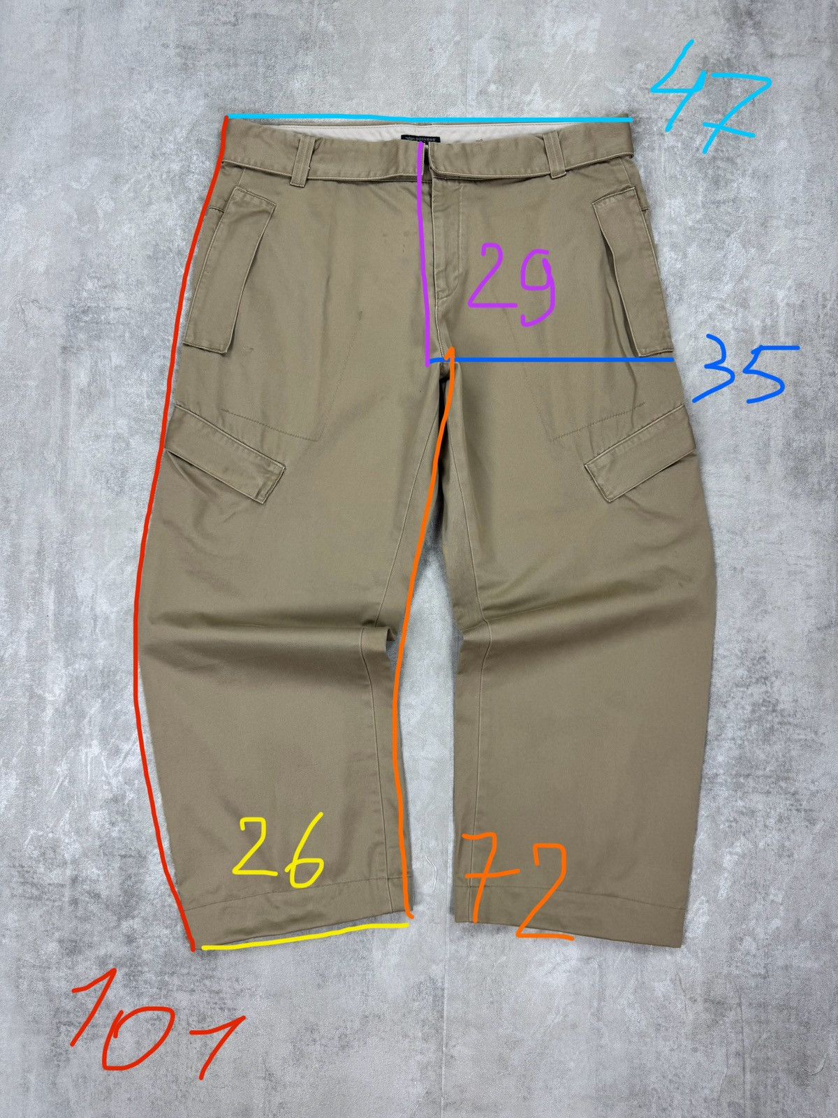 Dockers DOCKERS KHAKIS Pants Super RARE Vintage Cargo Mens size 38 Size US 38 / EU 54 - 14 Thumbnail