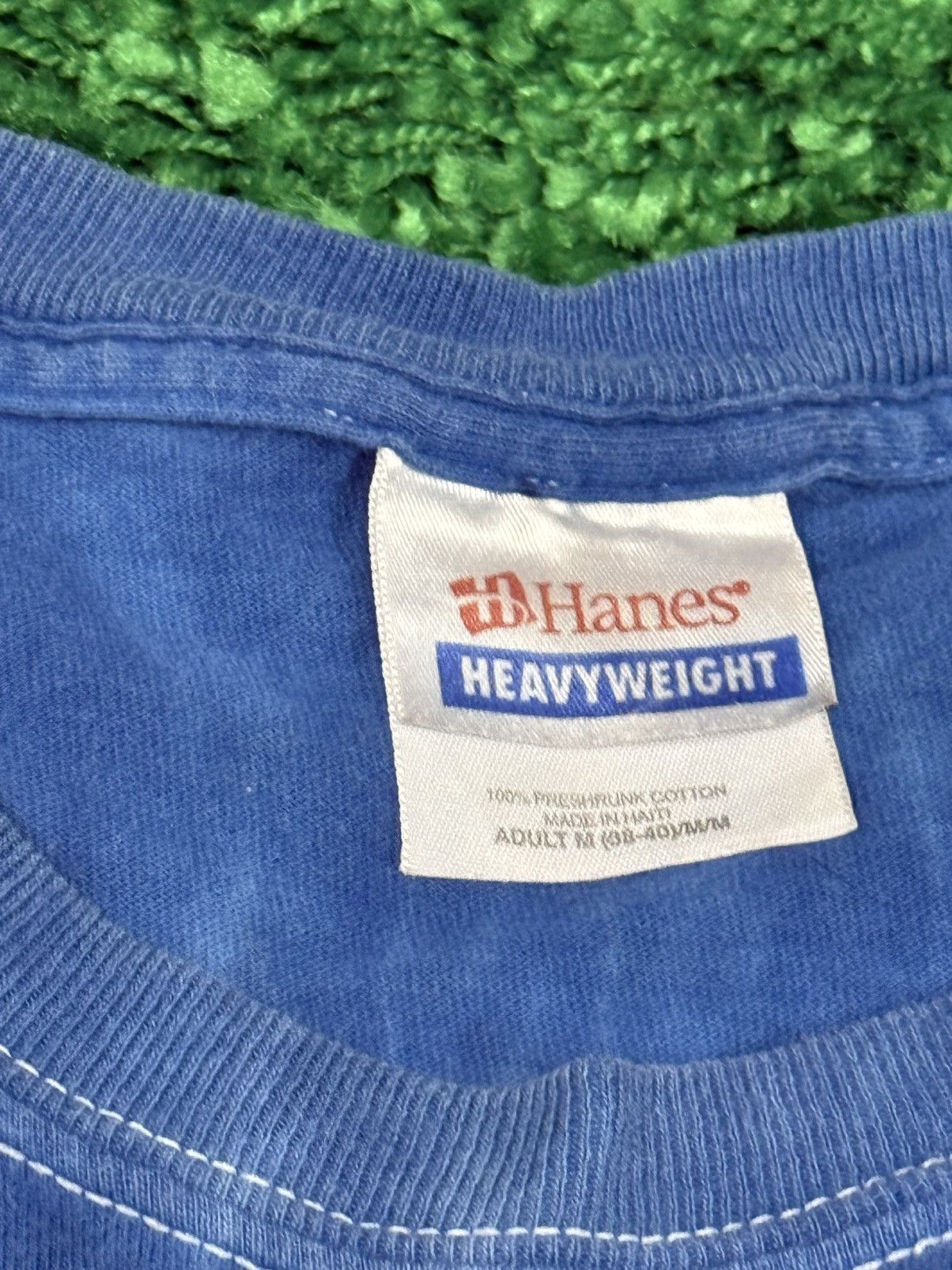 Vintage Vintage Hanes Tie Dye Catch The Wave Viking Logo Tee Medium Size US M / EU 48-50 / 2 - 4 Thumbnail