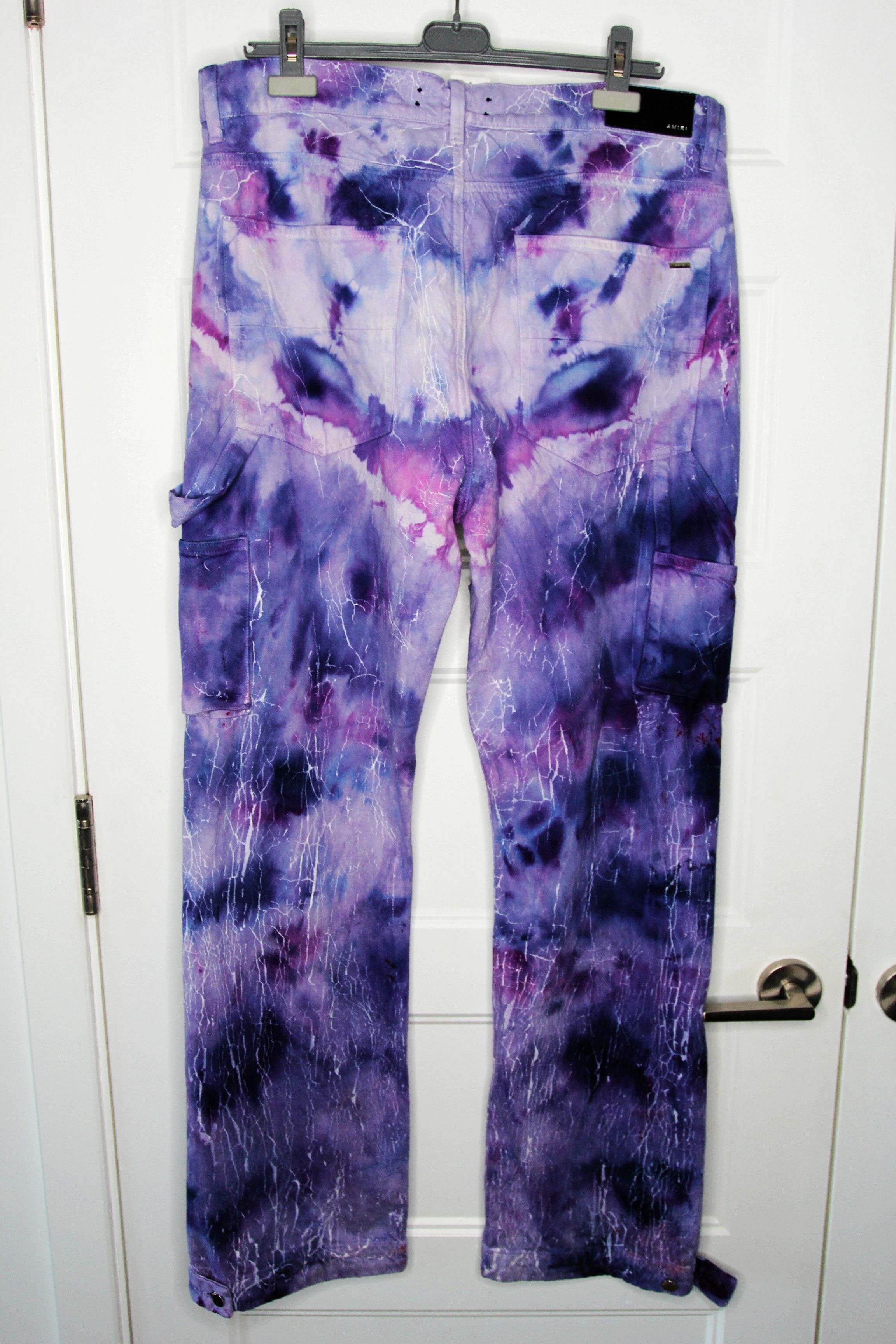 Amiri BNWT SS23 AMIRI CRACKED CARPENTER JEANS 50 Size US 34 / EU 50 - 3 Thumbnail