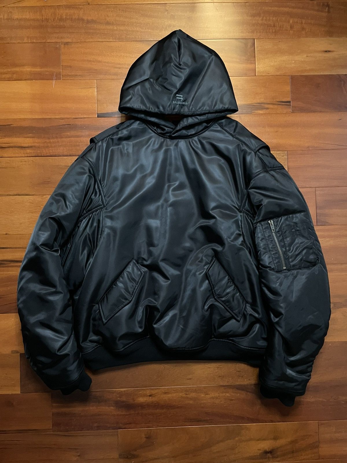 Balenciaga Balenciaga Pullover Bomber Jacket | Grailed