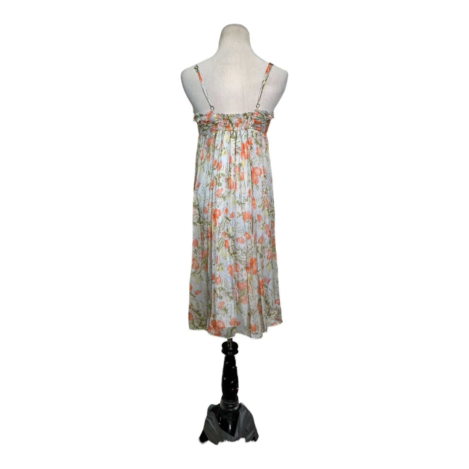 Rebecca Taylor Rebecca Taylor floral 100% silk sleeveless dress Sz 4 Size S / US 4 / IT 40 - 14 Thumbnail