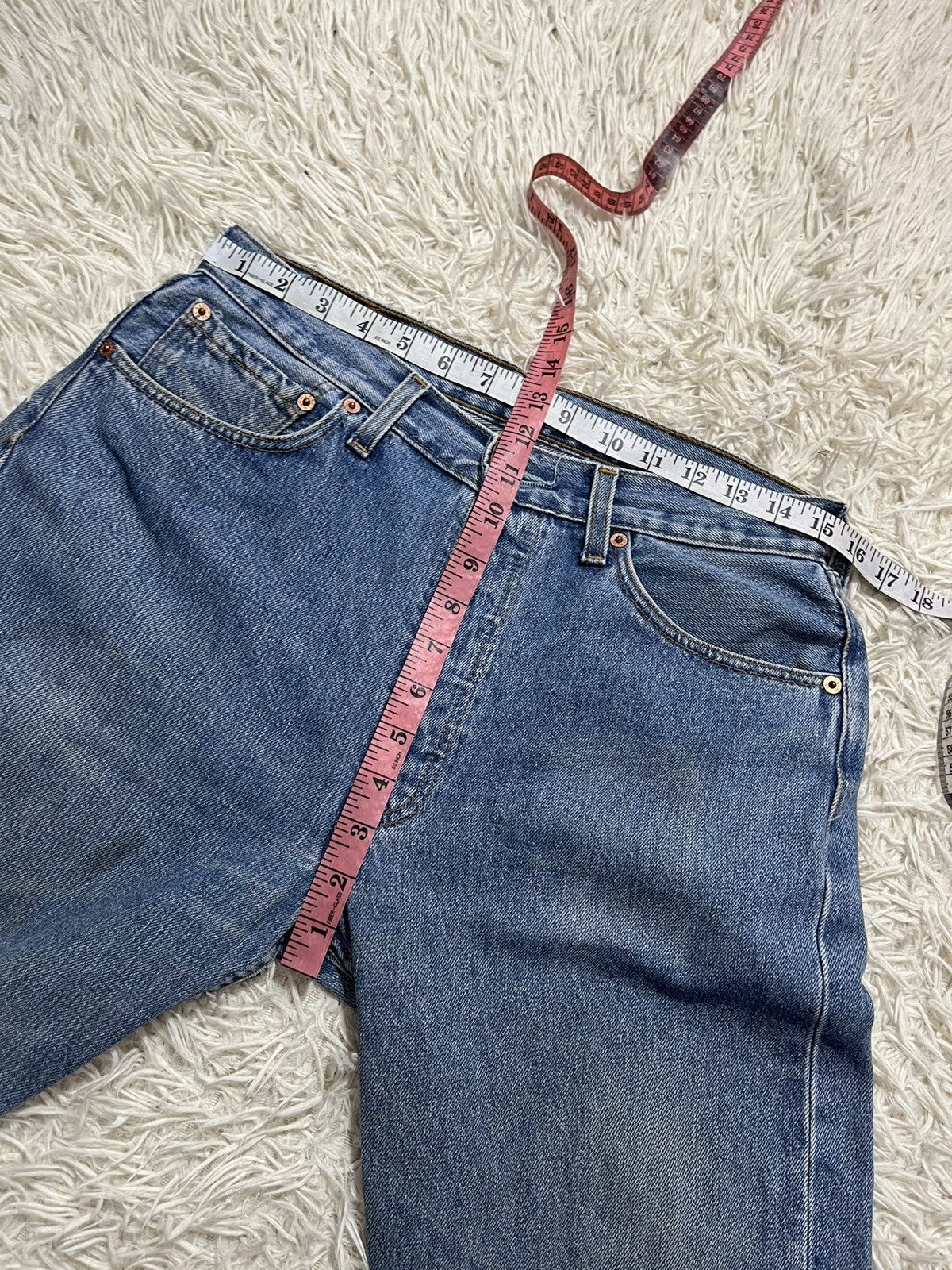 Levi's × Vintage VINTAGE LEVIS 501 MADE IN UK JEANS Size US 31 - 11 Thumbnail