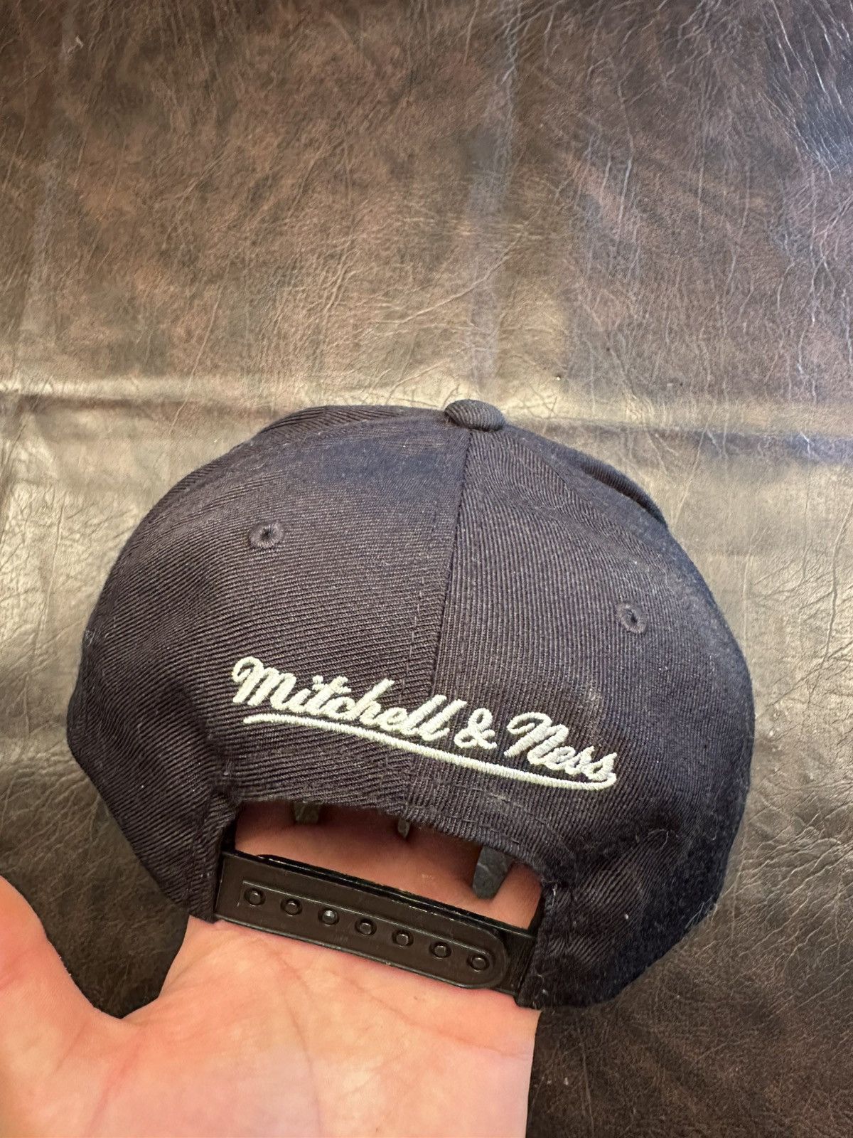 Mitchell & Ness Black Cleveland Cavaliers Mitchell & Ness Cap Size ONE SIZE - 3 Thumbnail