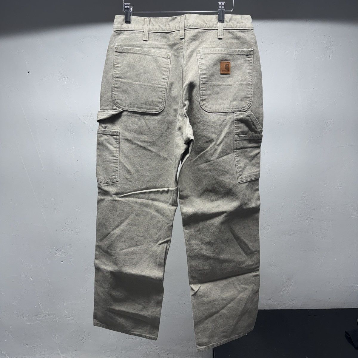 Vintage Carhartt Baggy Carpenter Work Pants ERD Grunge Chrome Size US 32 / EU 48 - 1 Thumbnail