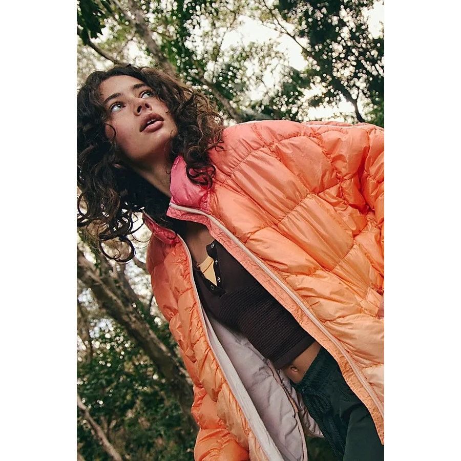 Free People NWT Scrunchy Glossy Pippa Packable Puffer Jacket $228 Small Size S / US 4 / IT 40 - 5 Thumbnail