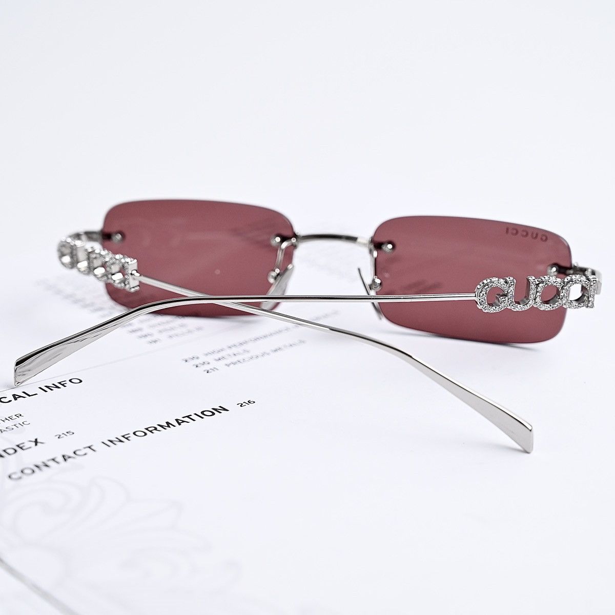 Gucci GUCCI GG1808S SUNGLASSES Size ONE SIZE - 10 Thumbnail