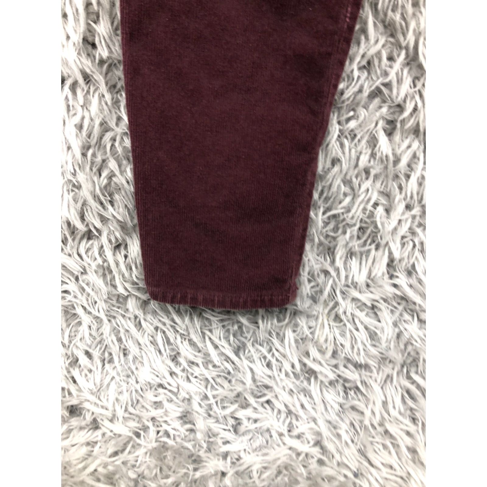 J.Crew J.Crew Lookout High Rise Skinny Corduroy Pants Size 27 Womens Red Size 27" / US 4 / IT 40 - 7 Thumbnail