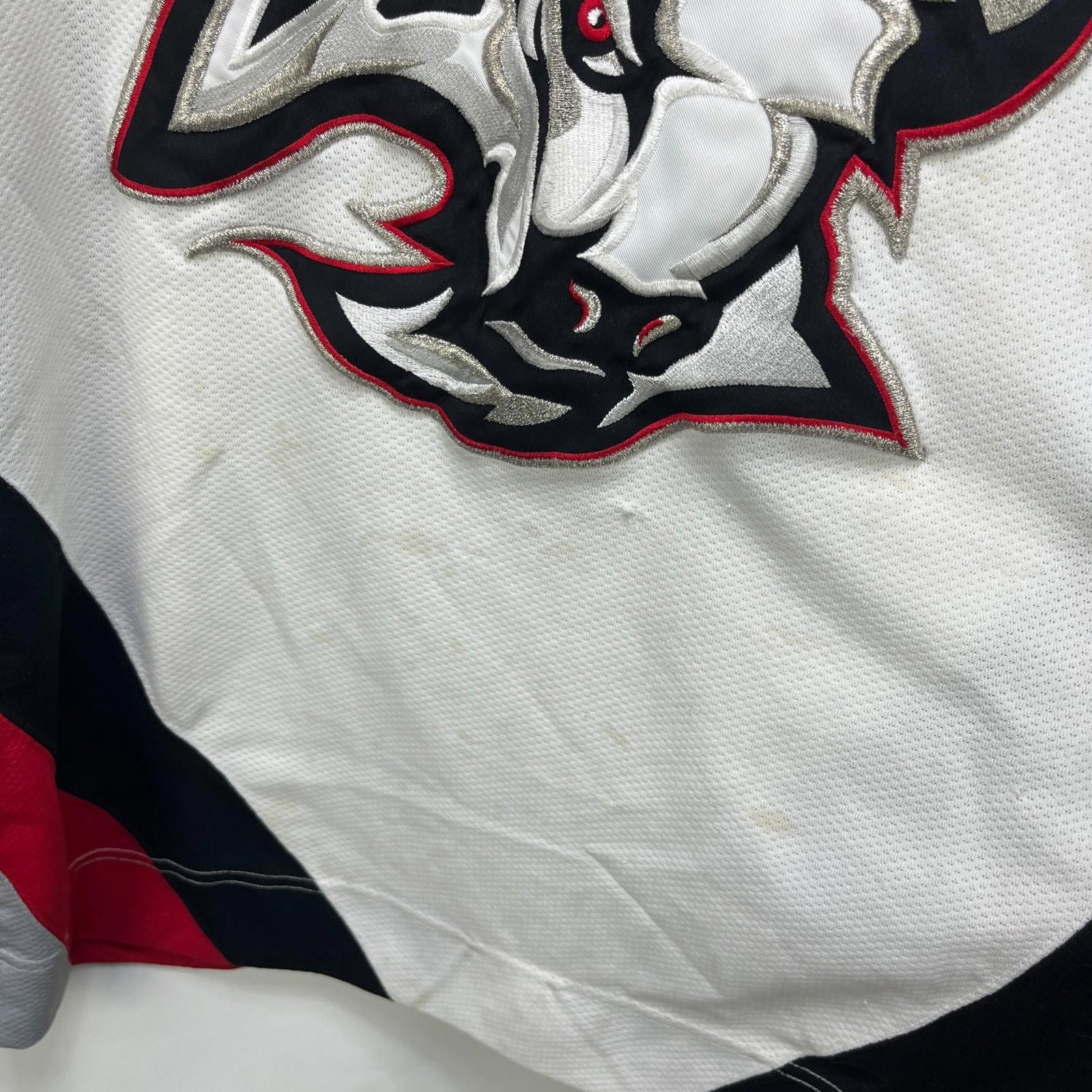 Starter Vintage 90s Starter Buffalo Sabres NHL Hockey Jersey Medium Size ONE SIZE - 4 Thumbnail