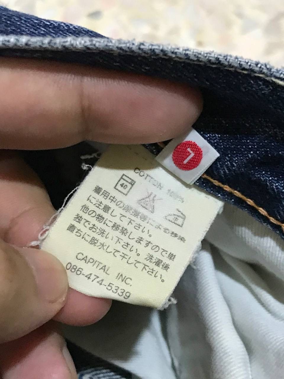 Kapital Dark blue seasons jeans Size US 30 / EU 46 - 10 Thumbnail