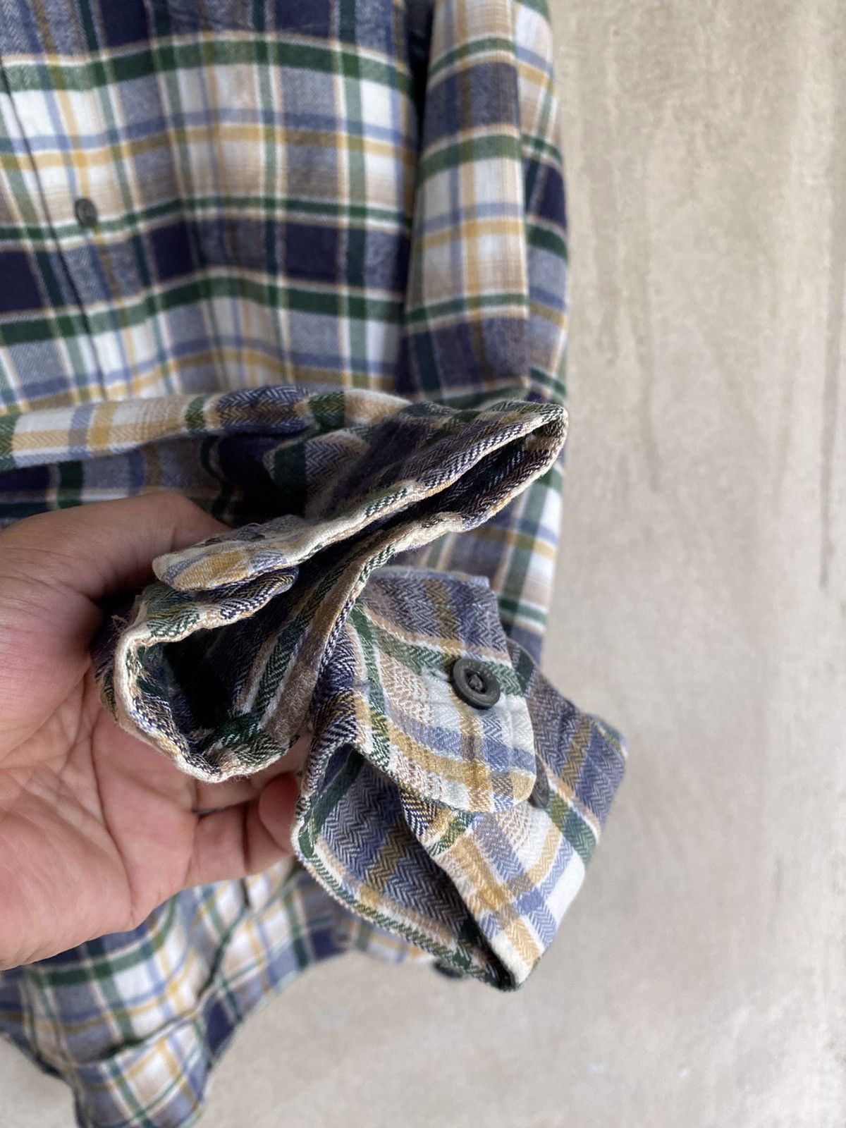 Golden Bear Vintage Golden Bear Plaid Tartan Flannel Shirt Size US L / EU 52-54 / 3 - 6 Thumbnail